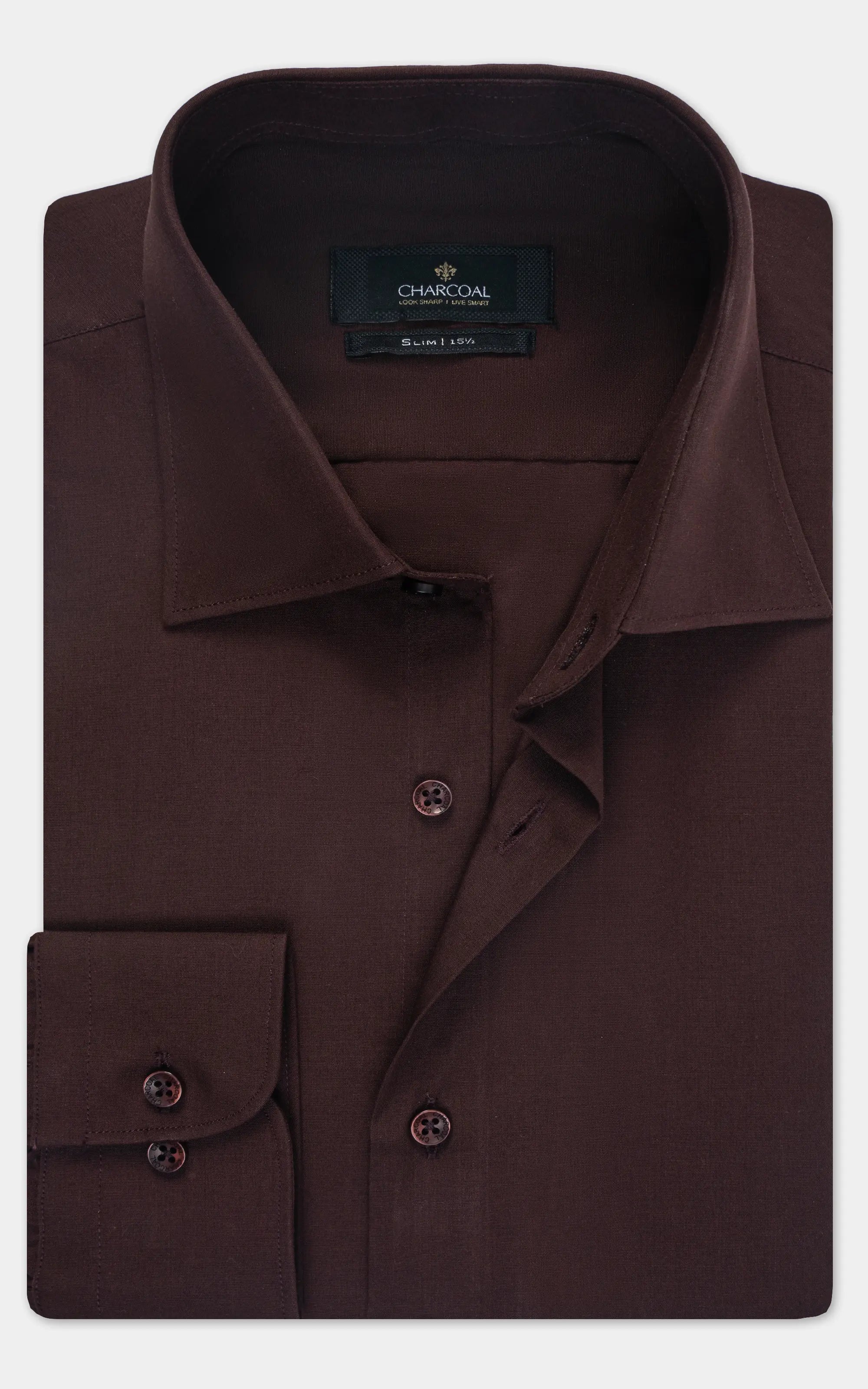 DRESS SHIRT MAROON