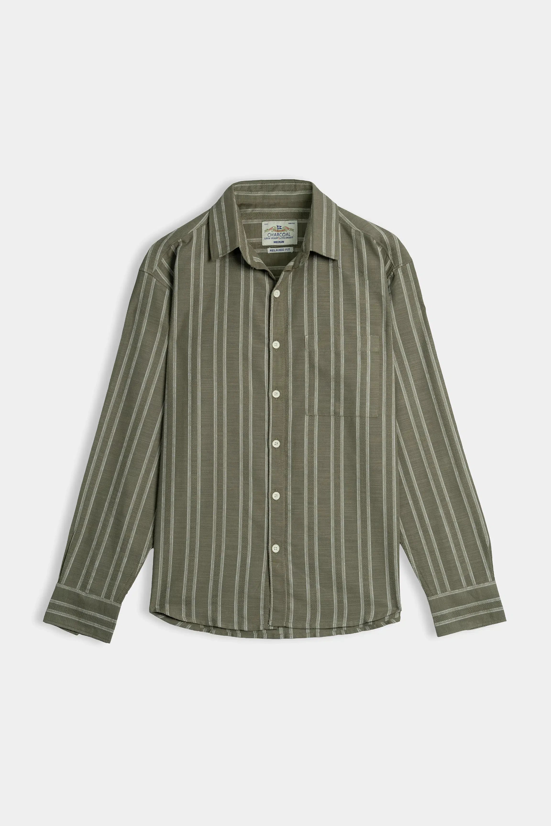 CASUAL SHIRT GREEN