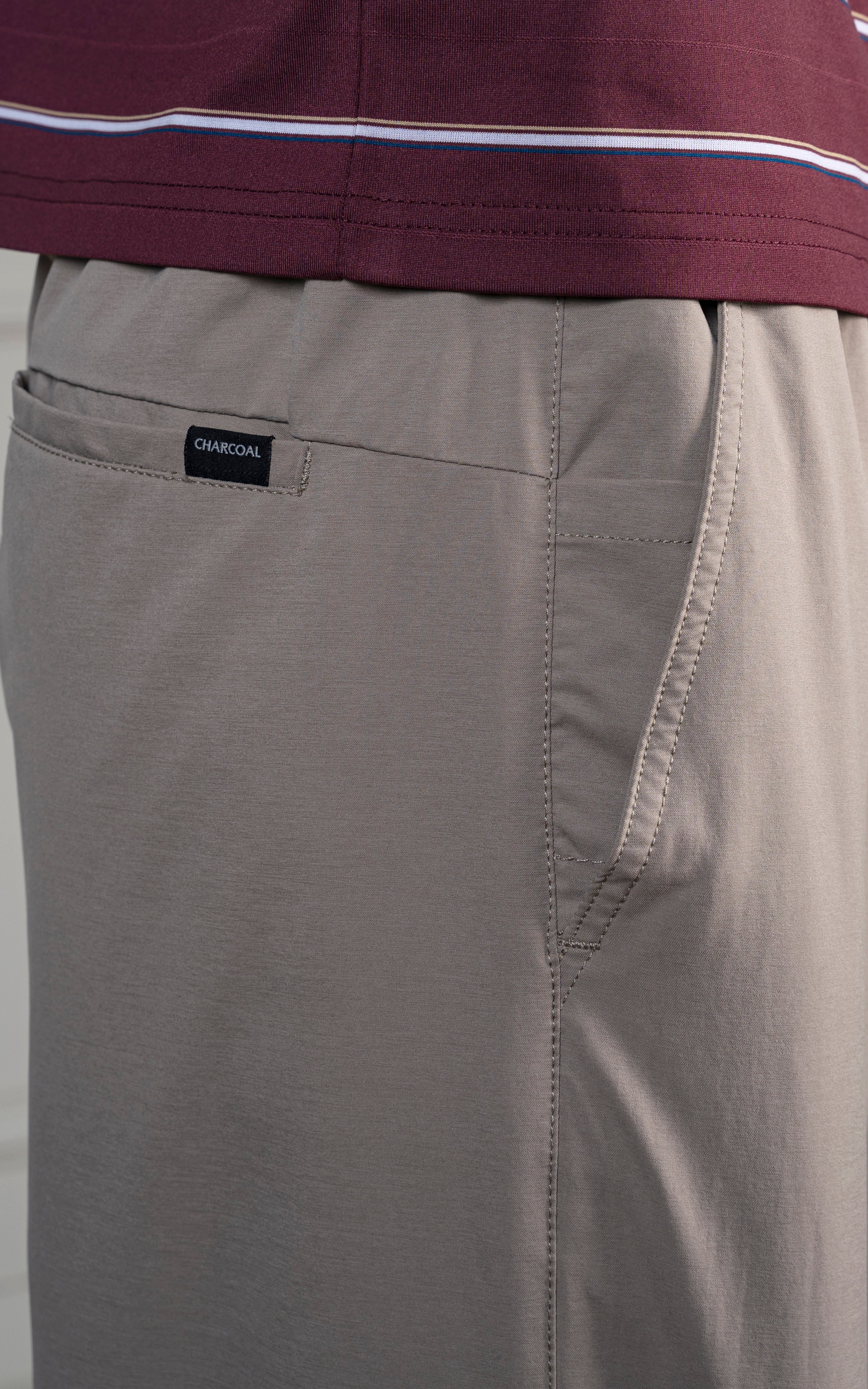 SMART FIT JOGGER TROUSER KHAKI