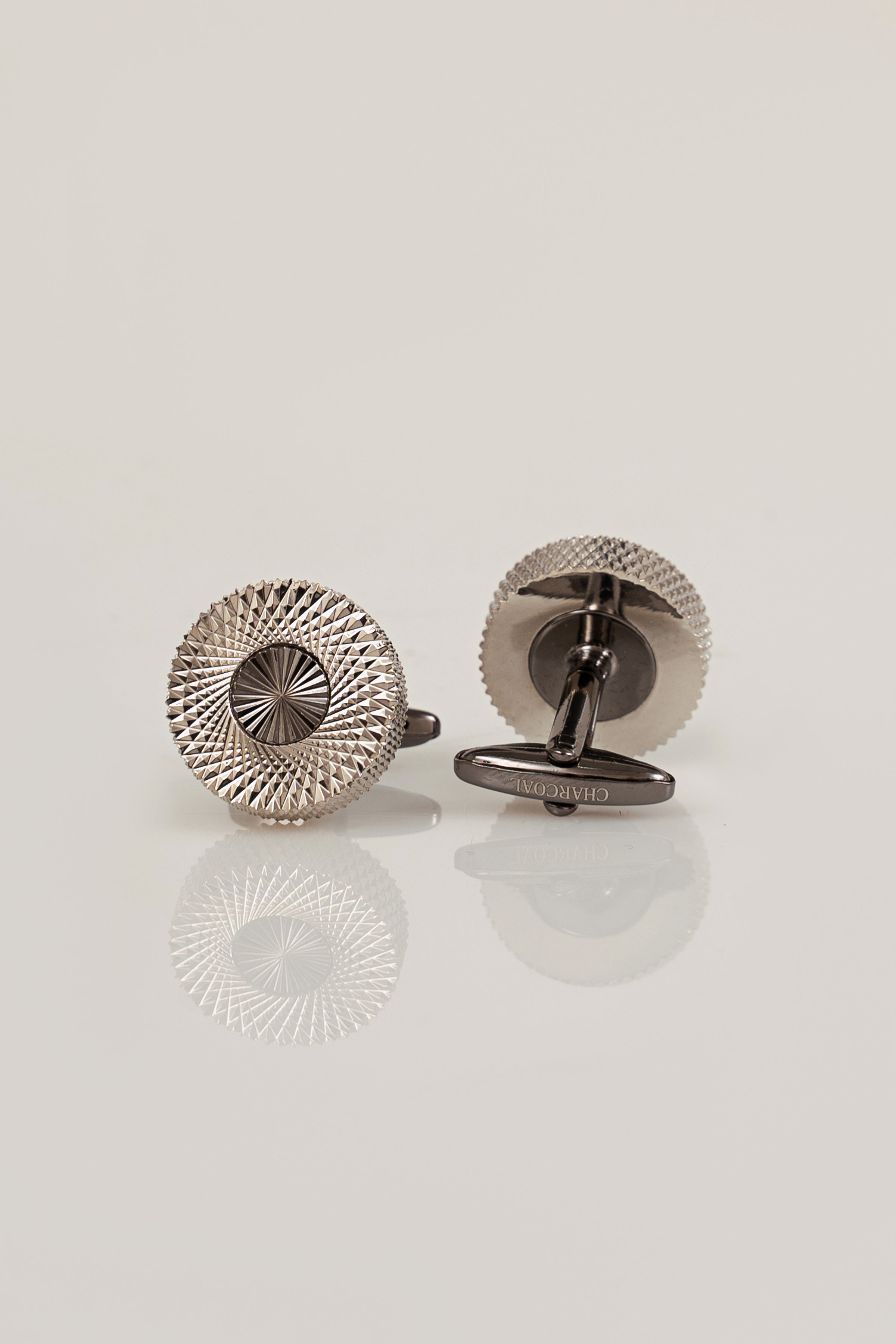 CUFFLINKS - Charcoal Clothing
