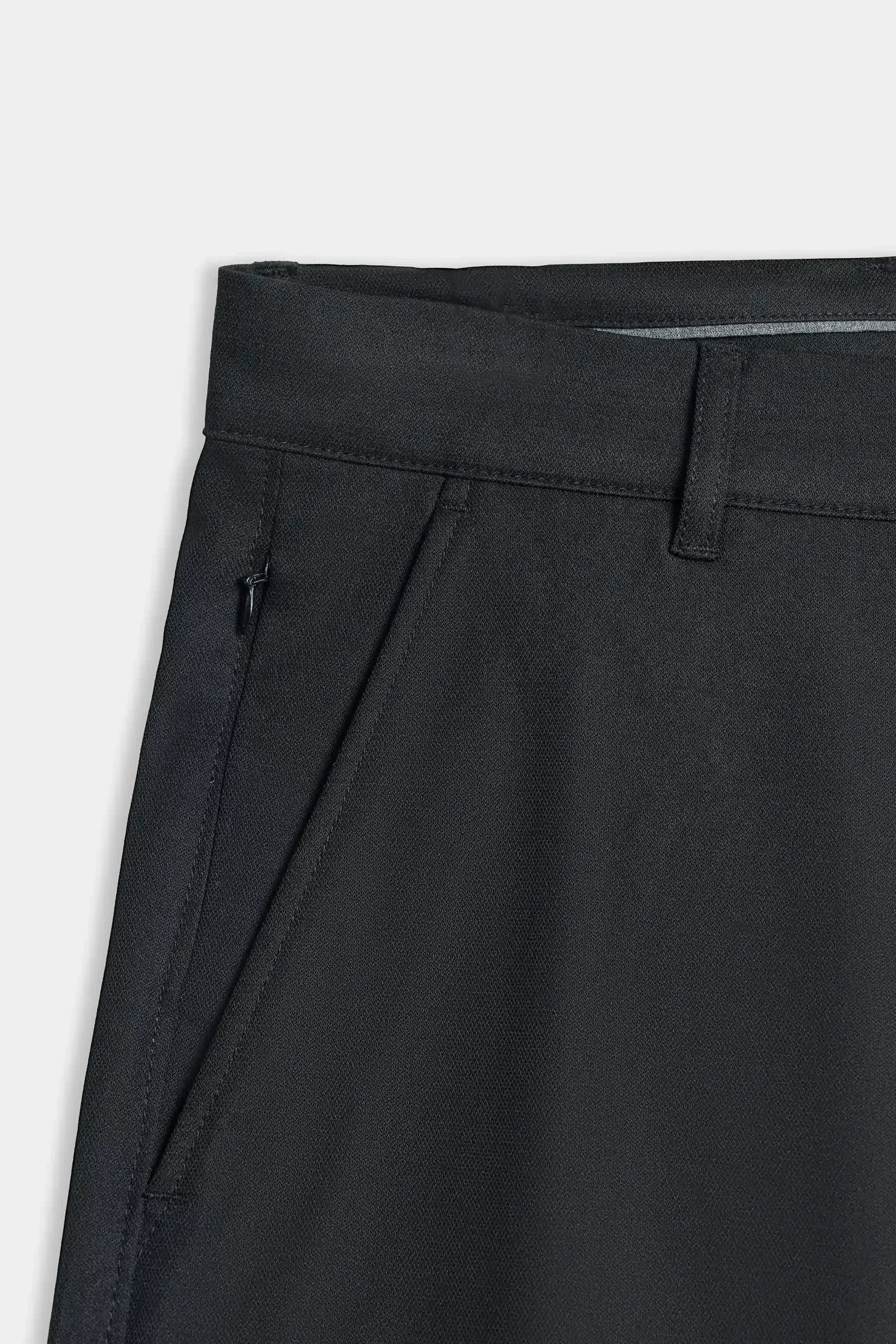 STRAIGHT FIT CROSS POCKET PANT BLACK