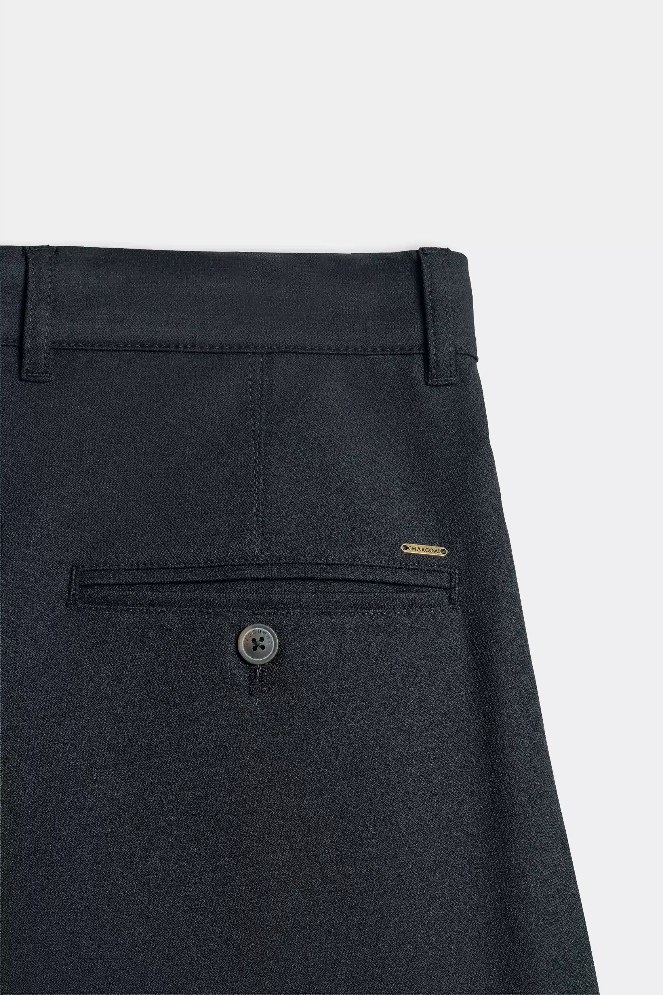 STRAIGHT FIT CROSS POCKET PANT BLACK