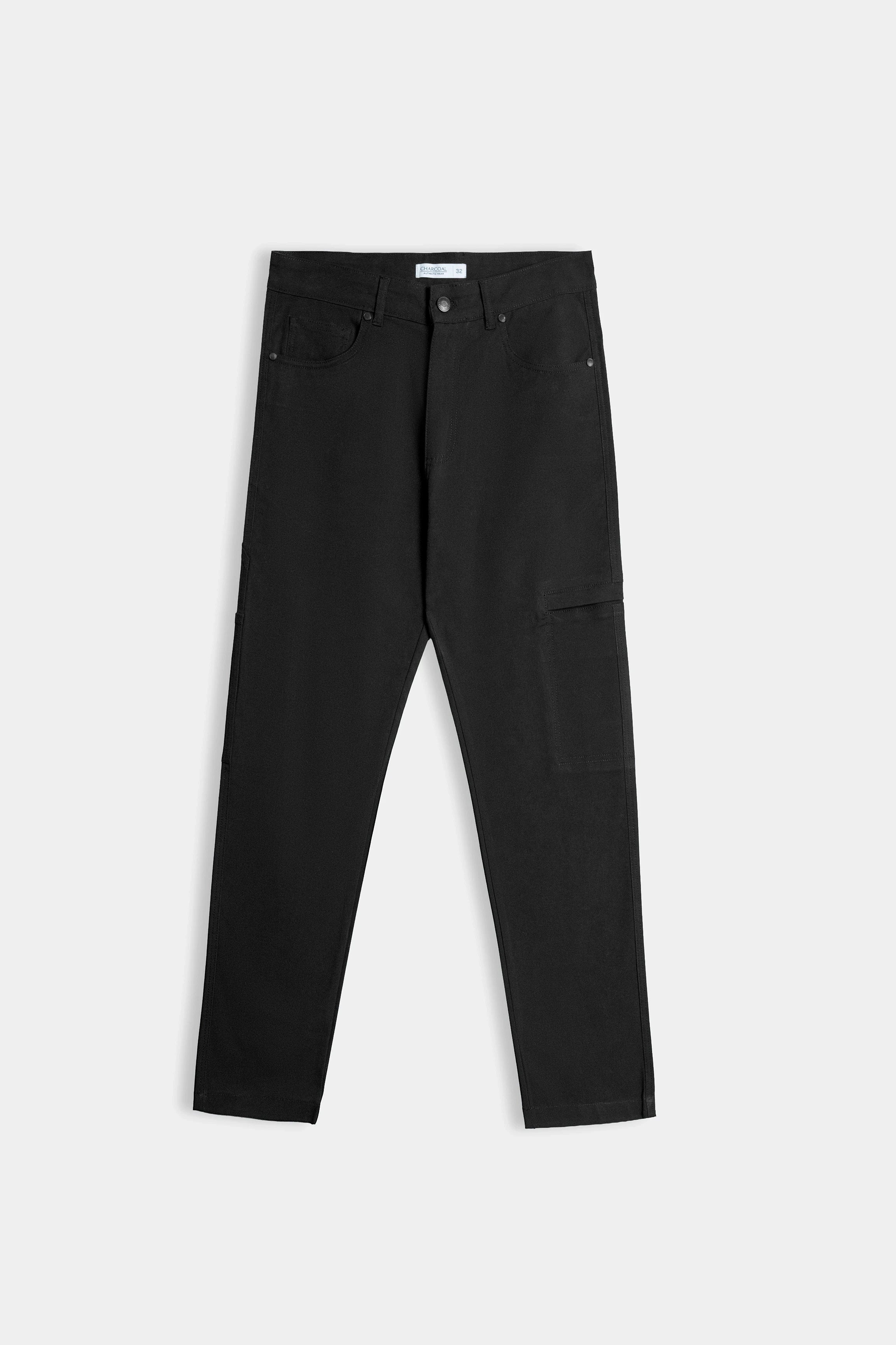RELAXED FIT CARPENTER PANT BLACK