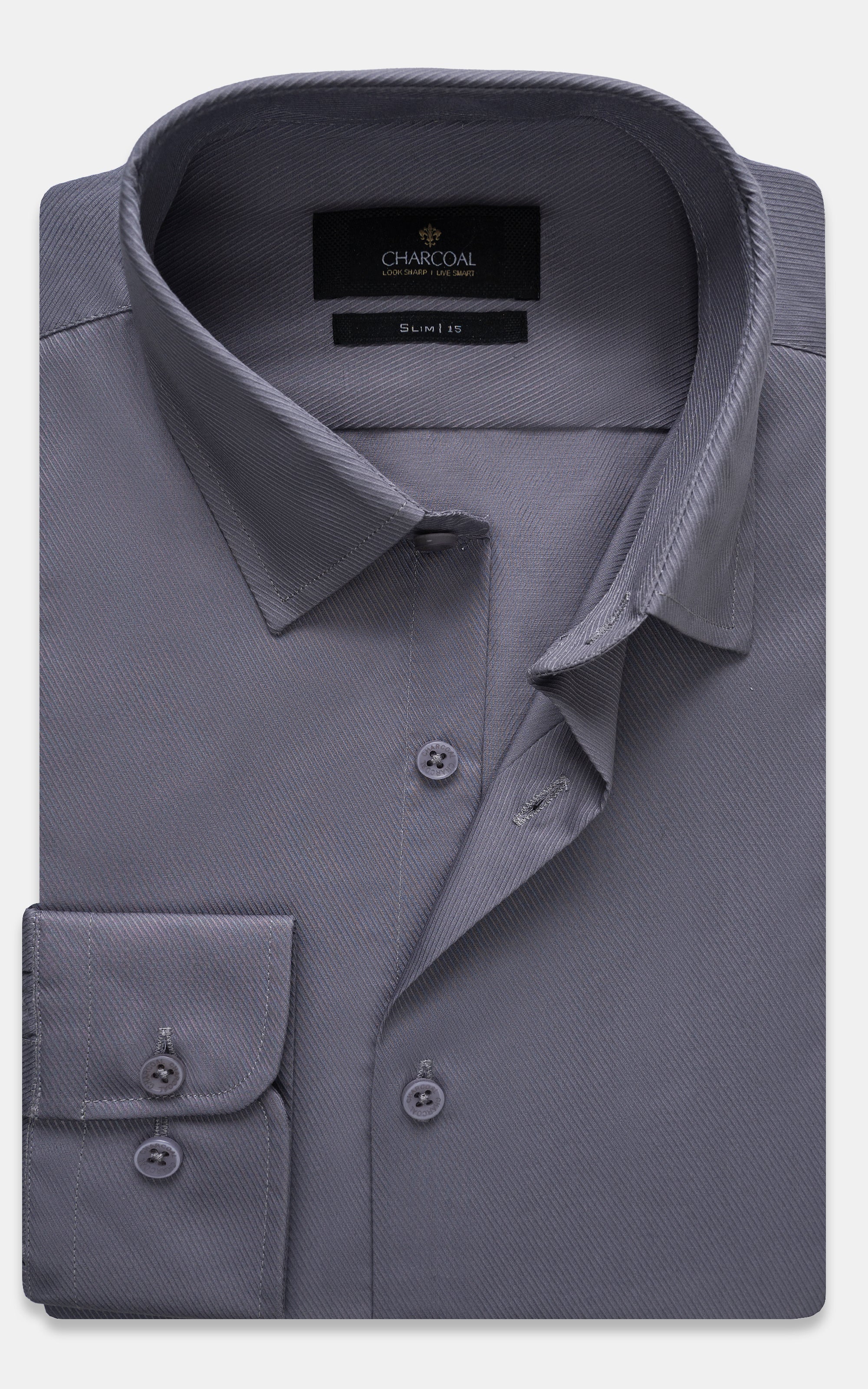 DRESS SHIRT GREY