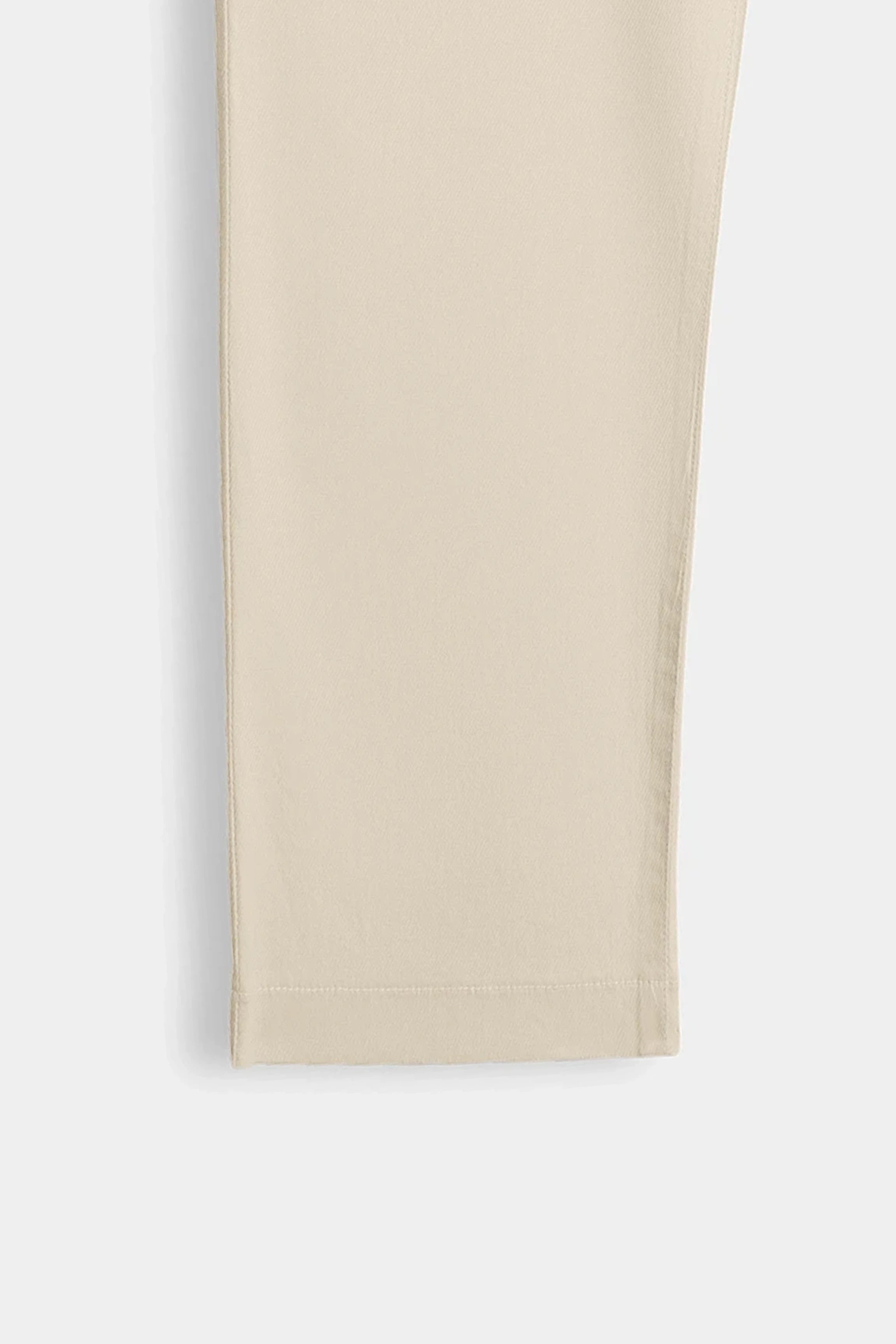 STRAIGHT FIT CASUAL TROUSER BEIGE