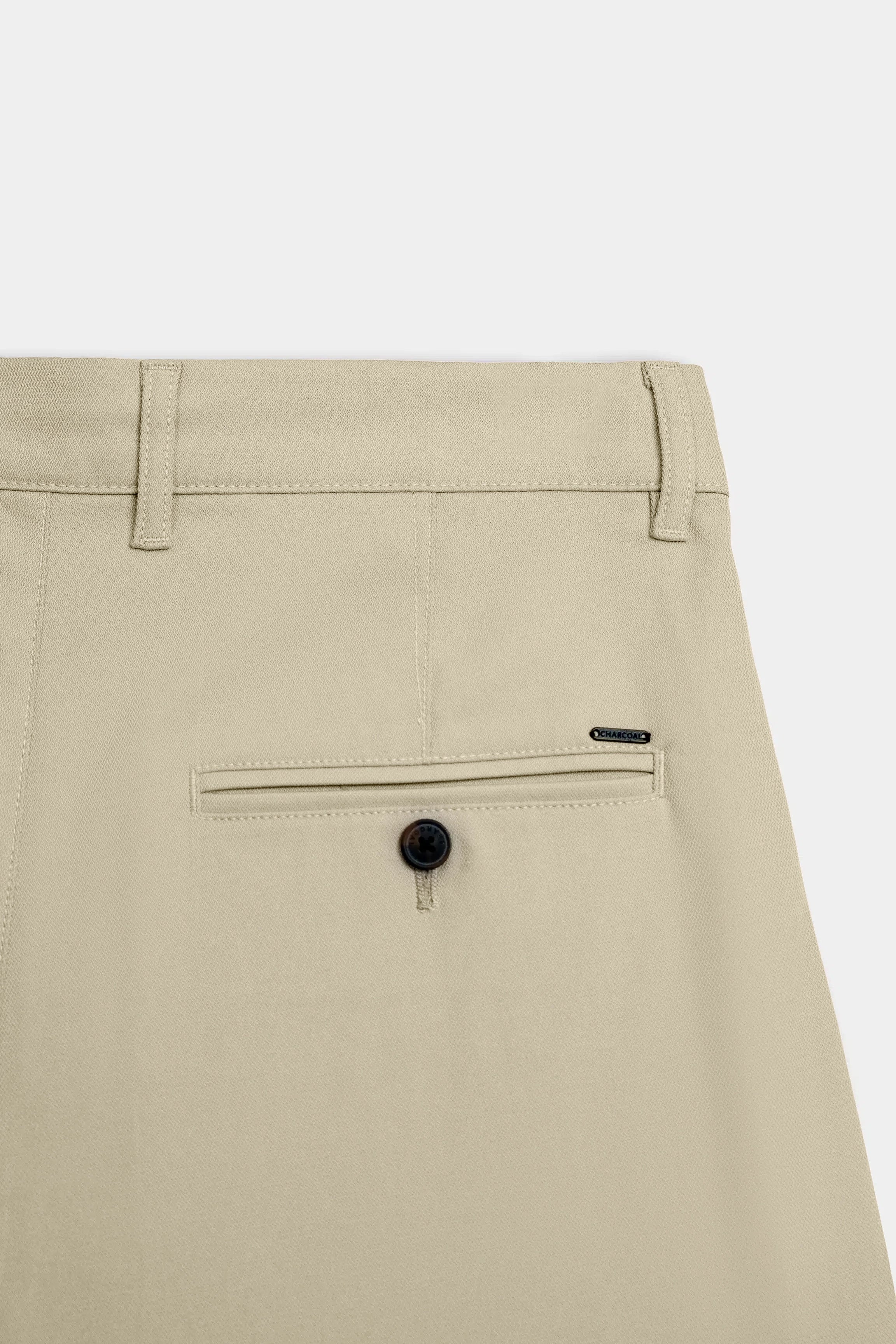 STRAIGHT FIT CROSS POCKET PANT BEIGE