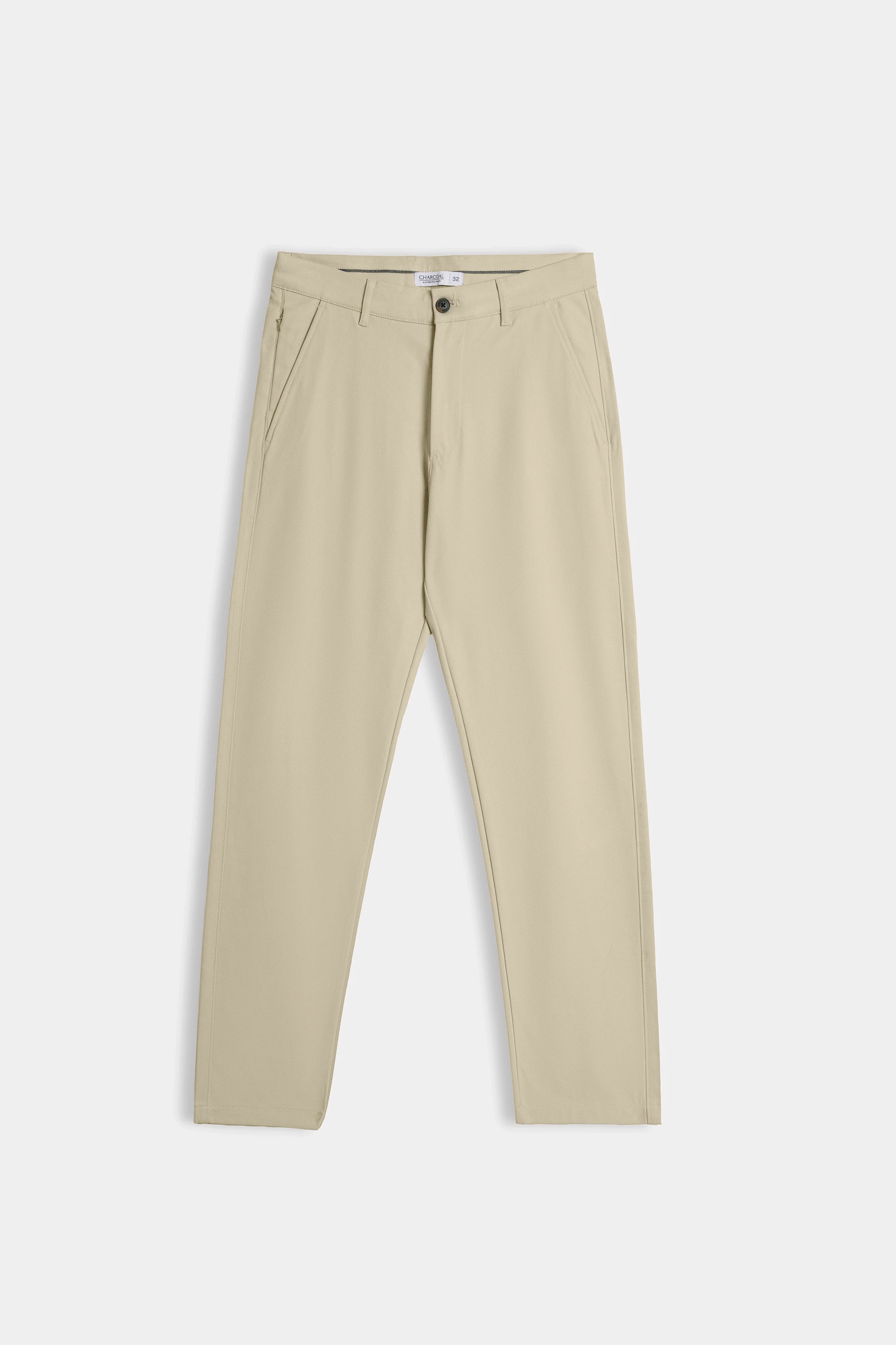 STRAIGHT FIT CROSS POCKET PANT BEIGE