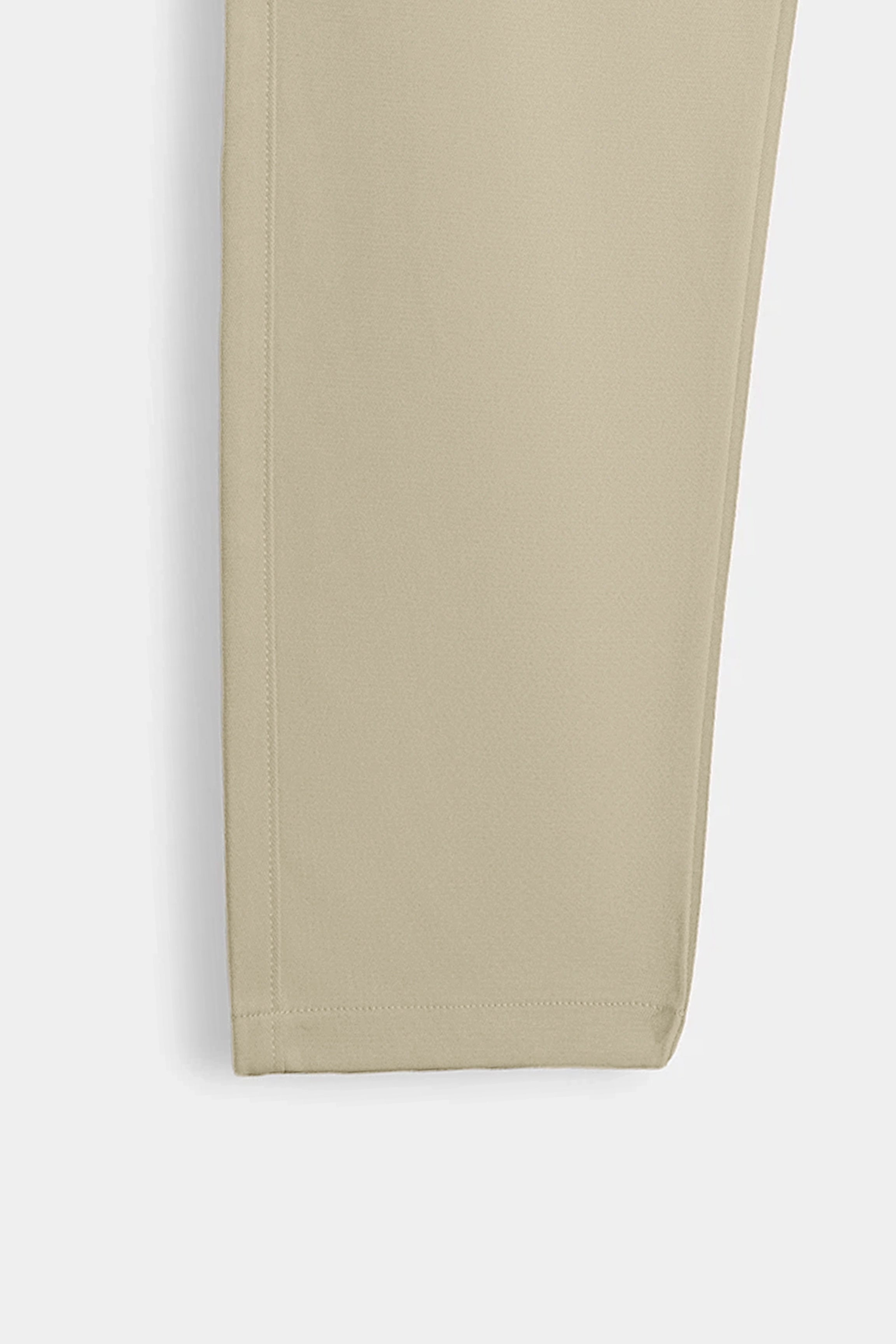 STRAIGHT FIT CROSS POCKET PANT BEIGE