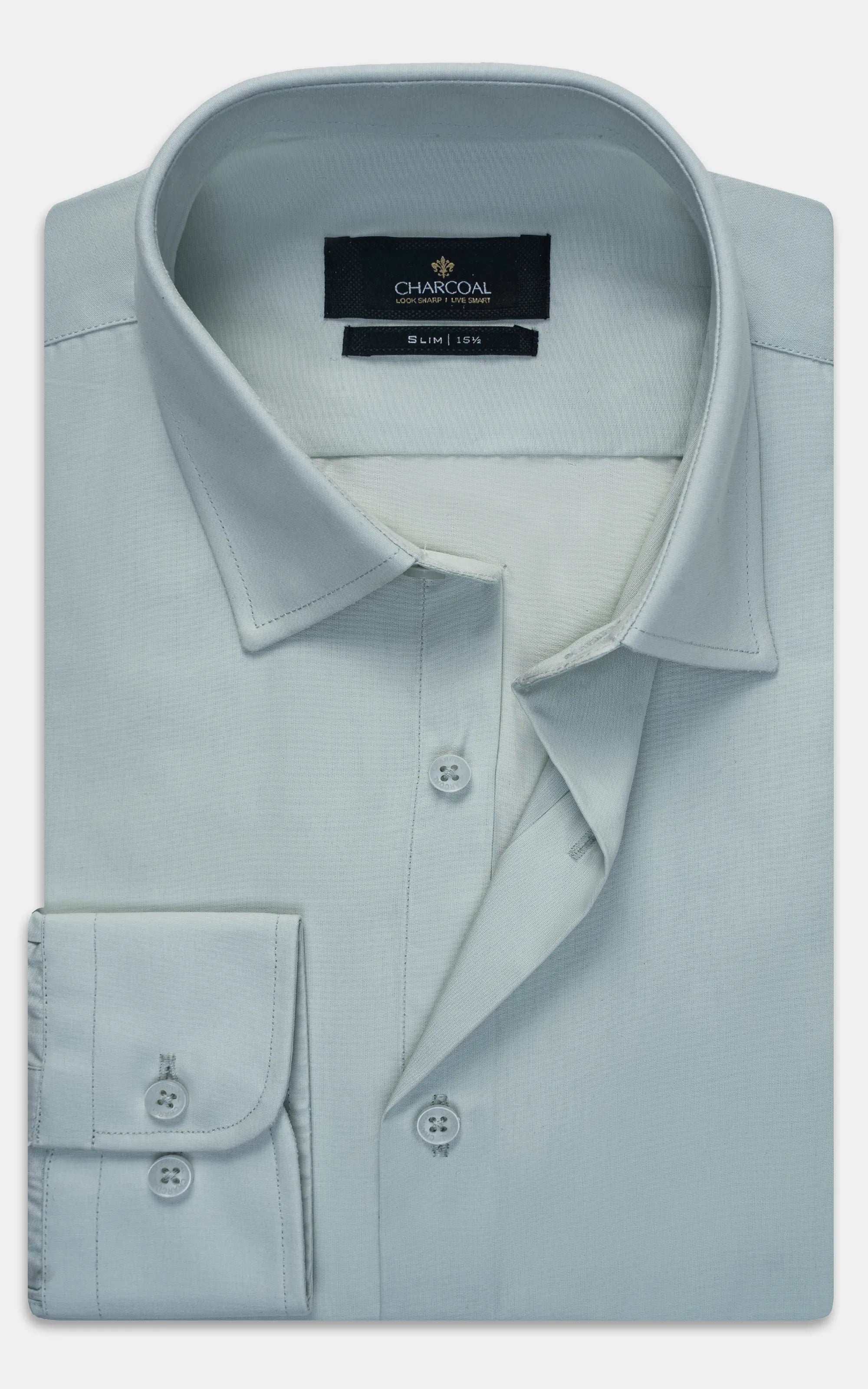 DRESS SHIRT SEA GREEN