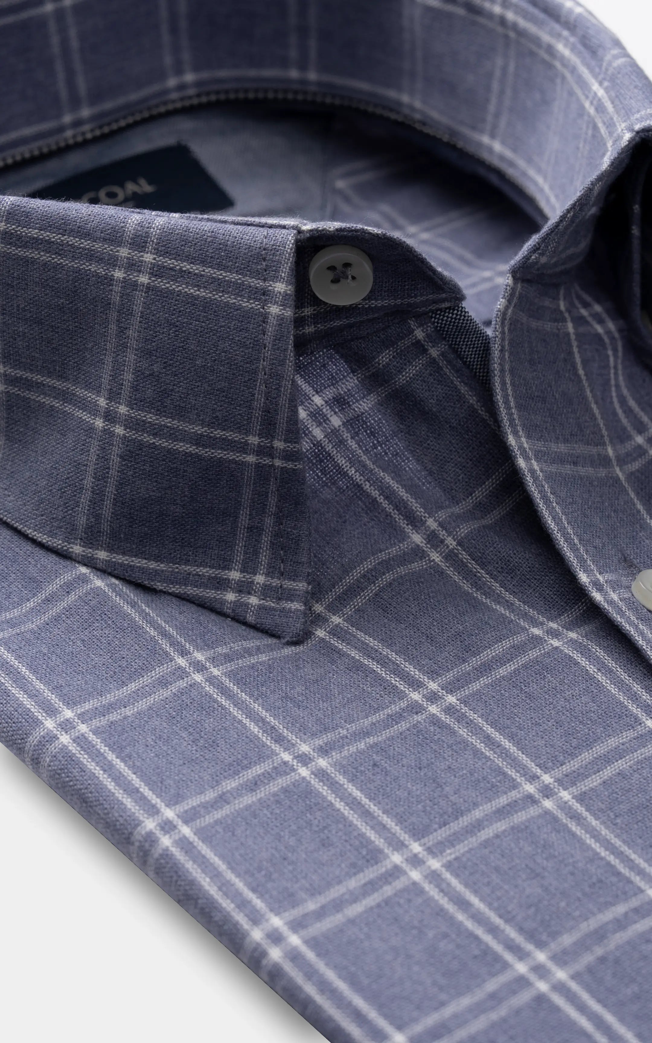 SMART FIT CHECKERED SHIRT SKY BLUE CHECK