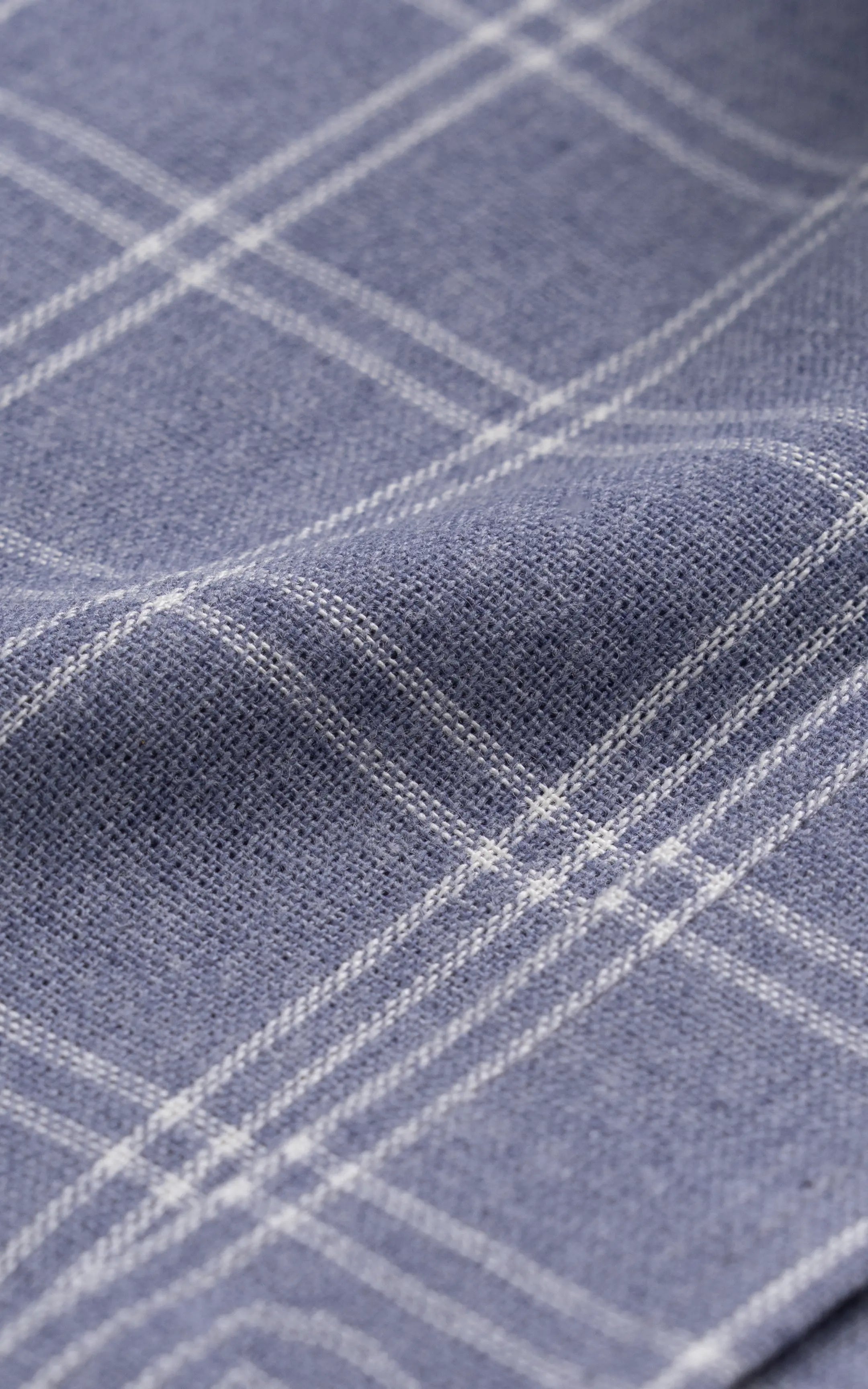 SMART FIT CHECKERED SHIRT SKY BLUE CHECK