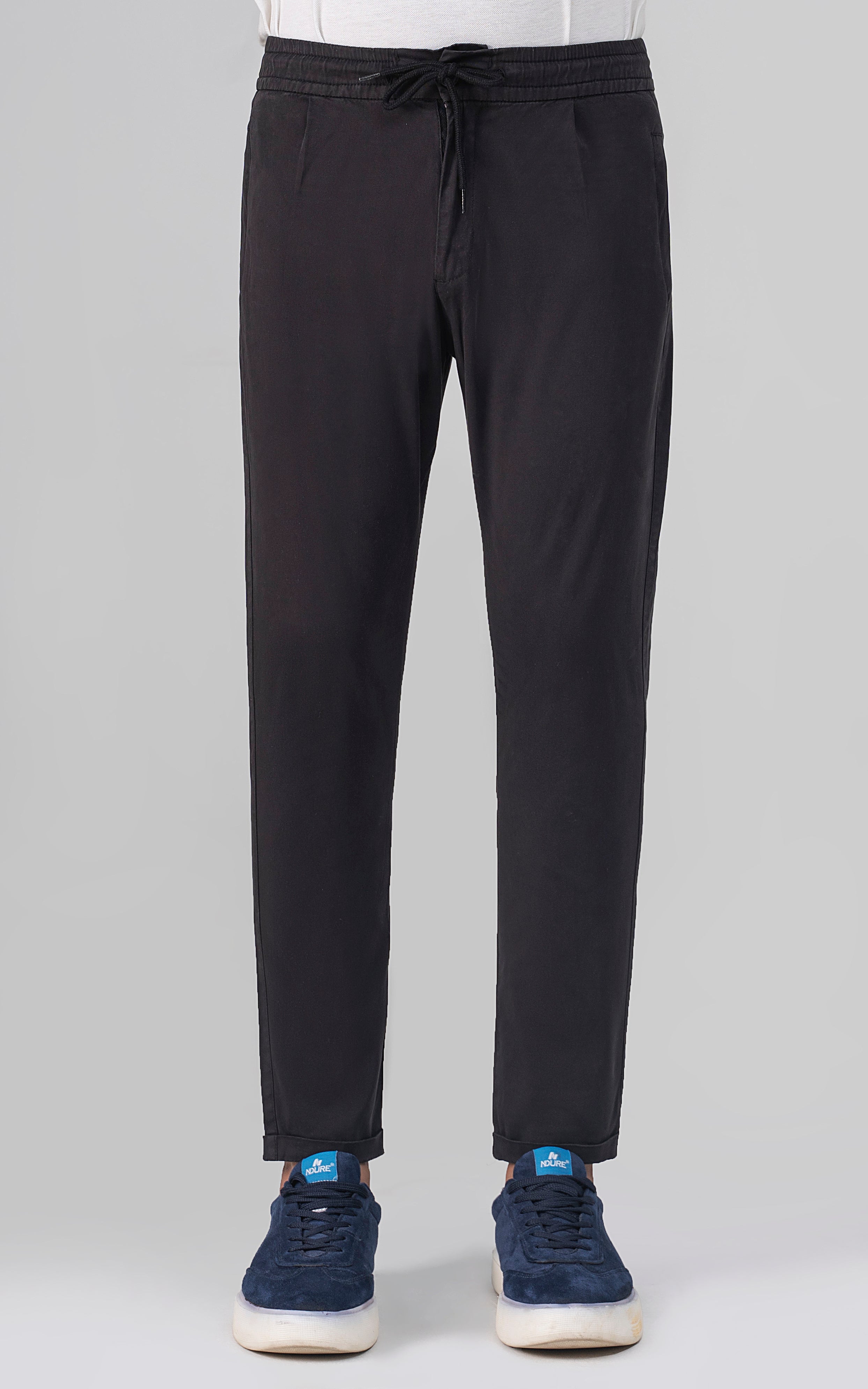 SLIM FIT JOGGER TROUSER BLACK
