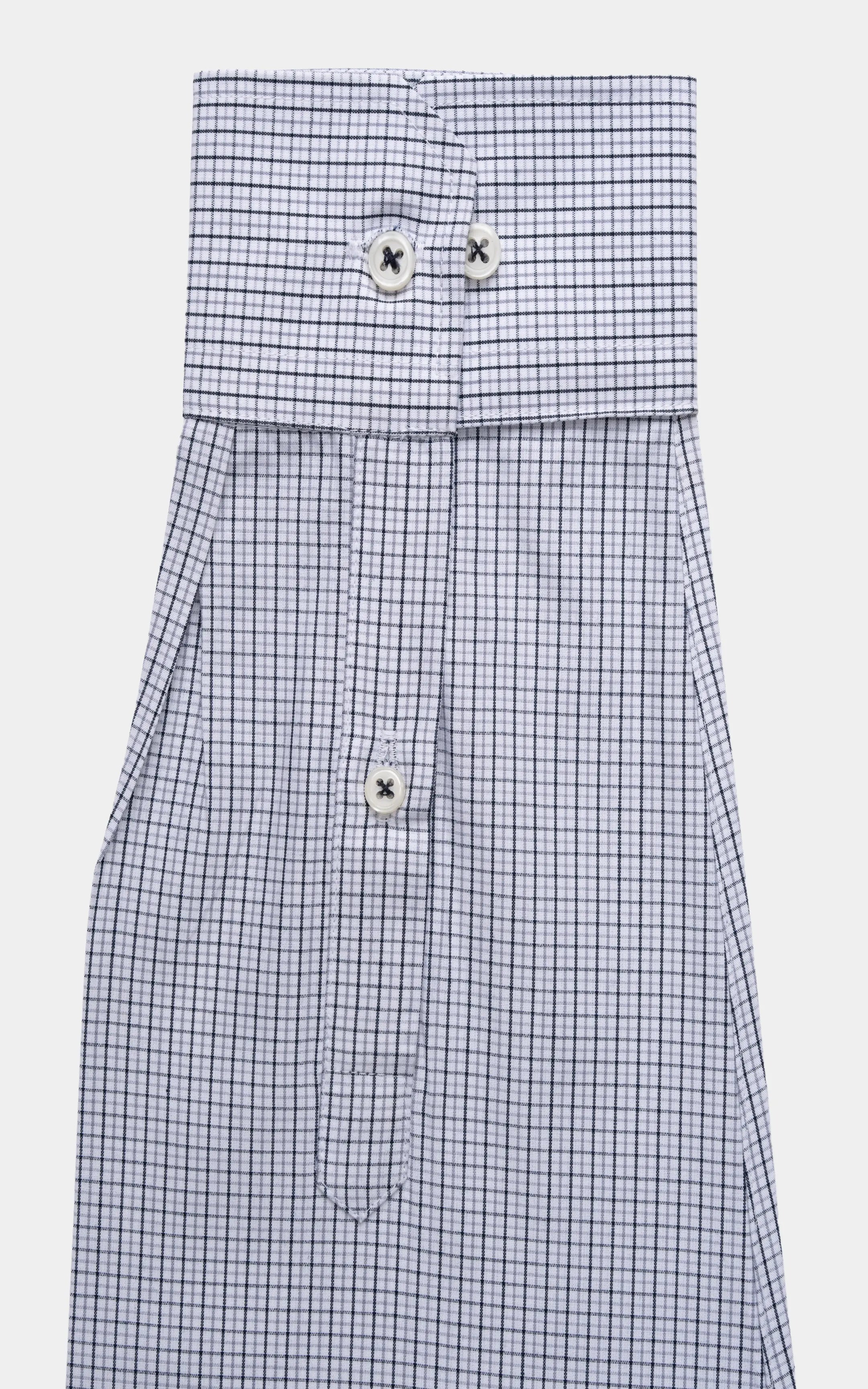 SMART FIT CHECKERED SHIRT GREY CHECK