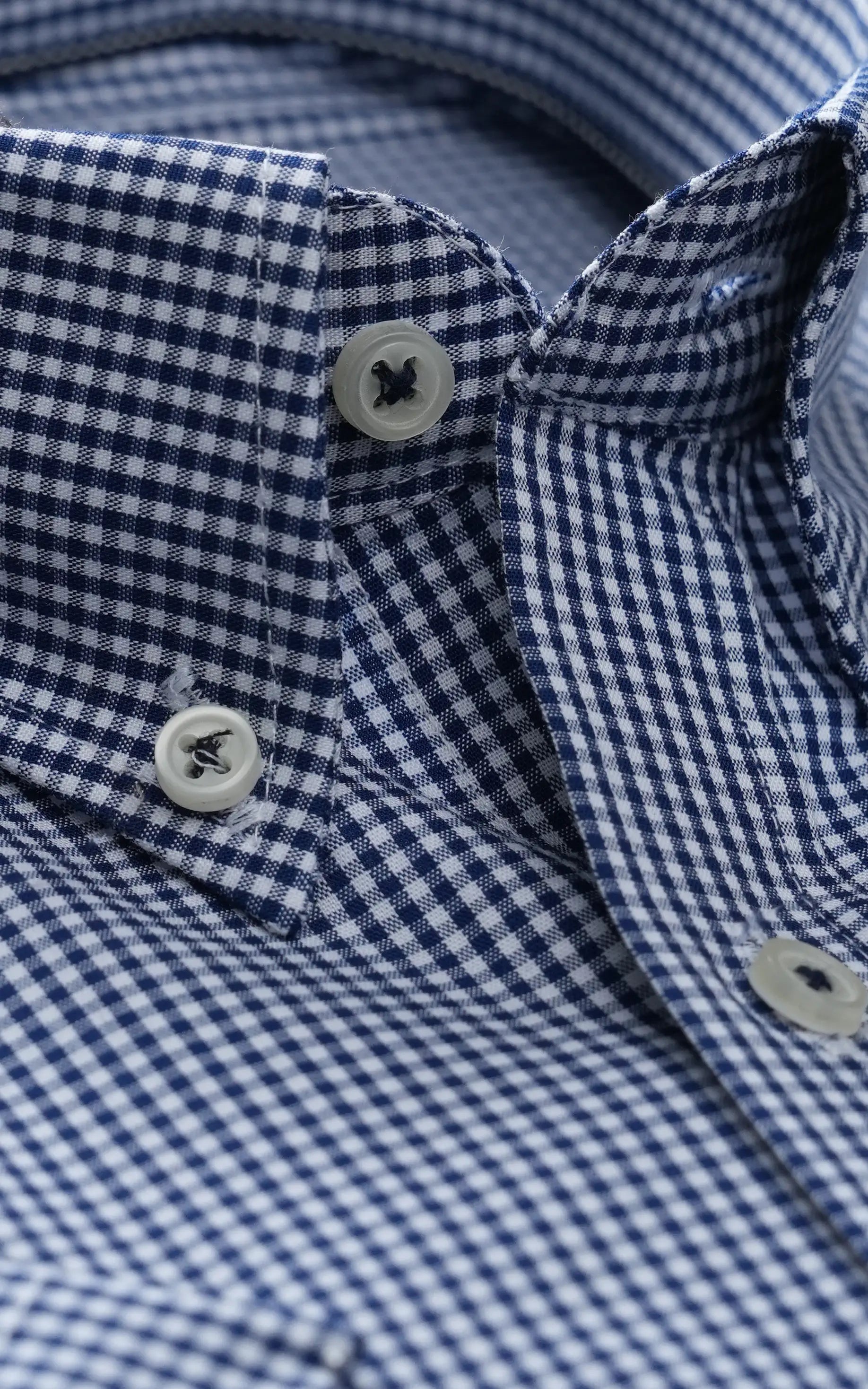 SEMI FORMAL SHIRT NAVY CHECK