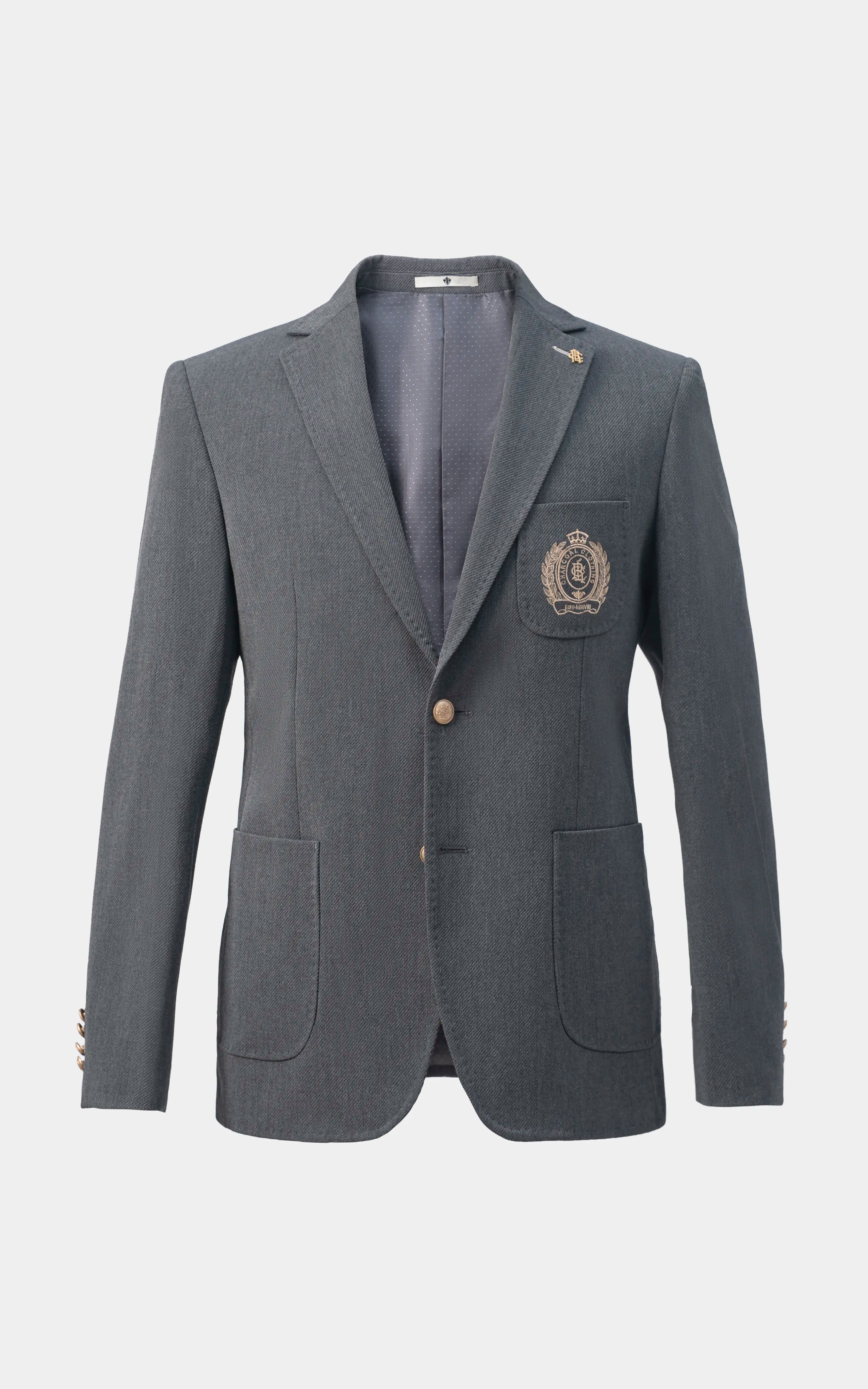 Men’s Classic Blazer Dark Grey
