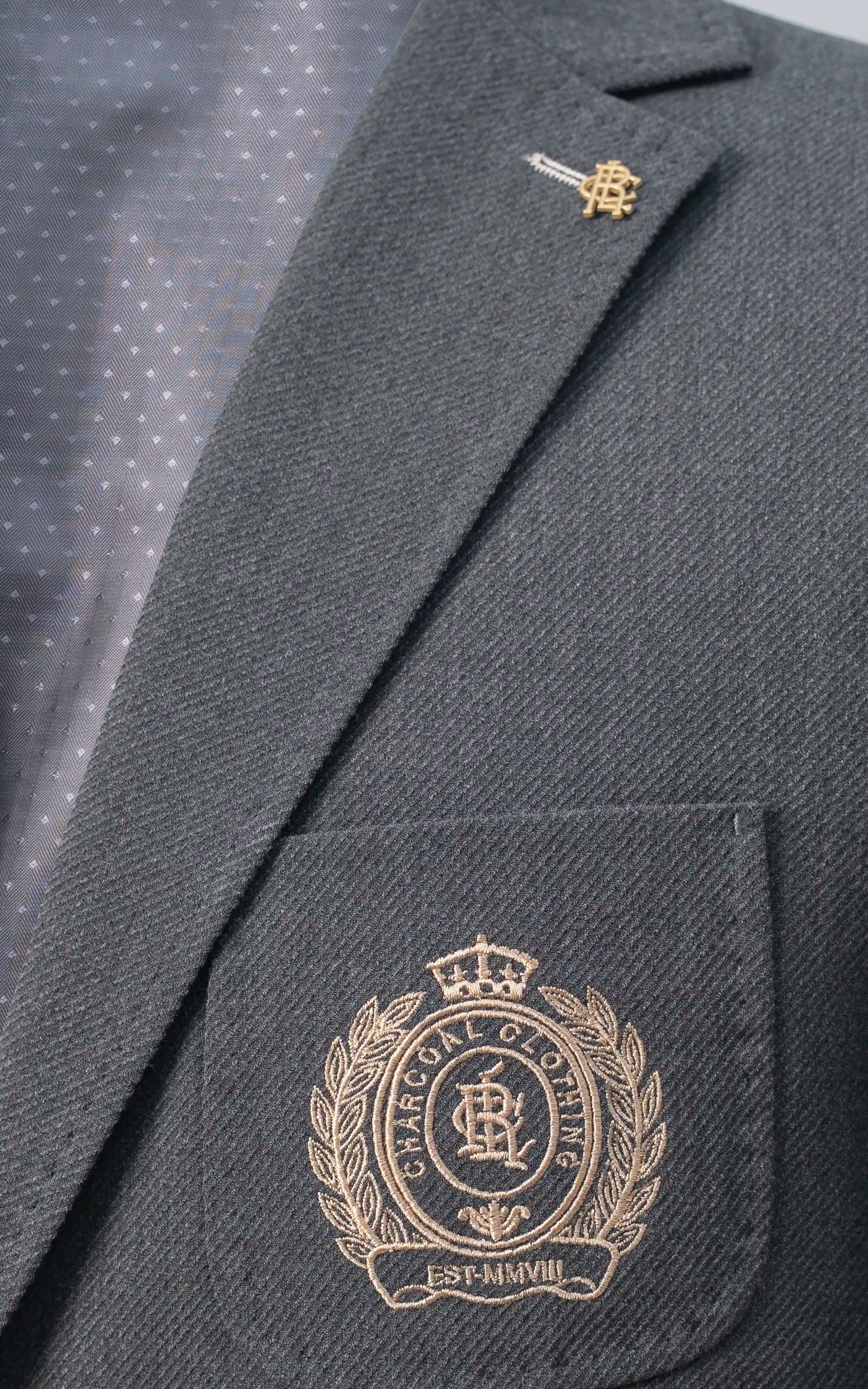 Men’s Classic Blazer Dark Grey