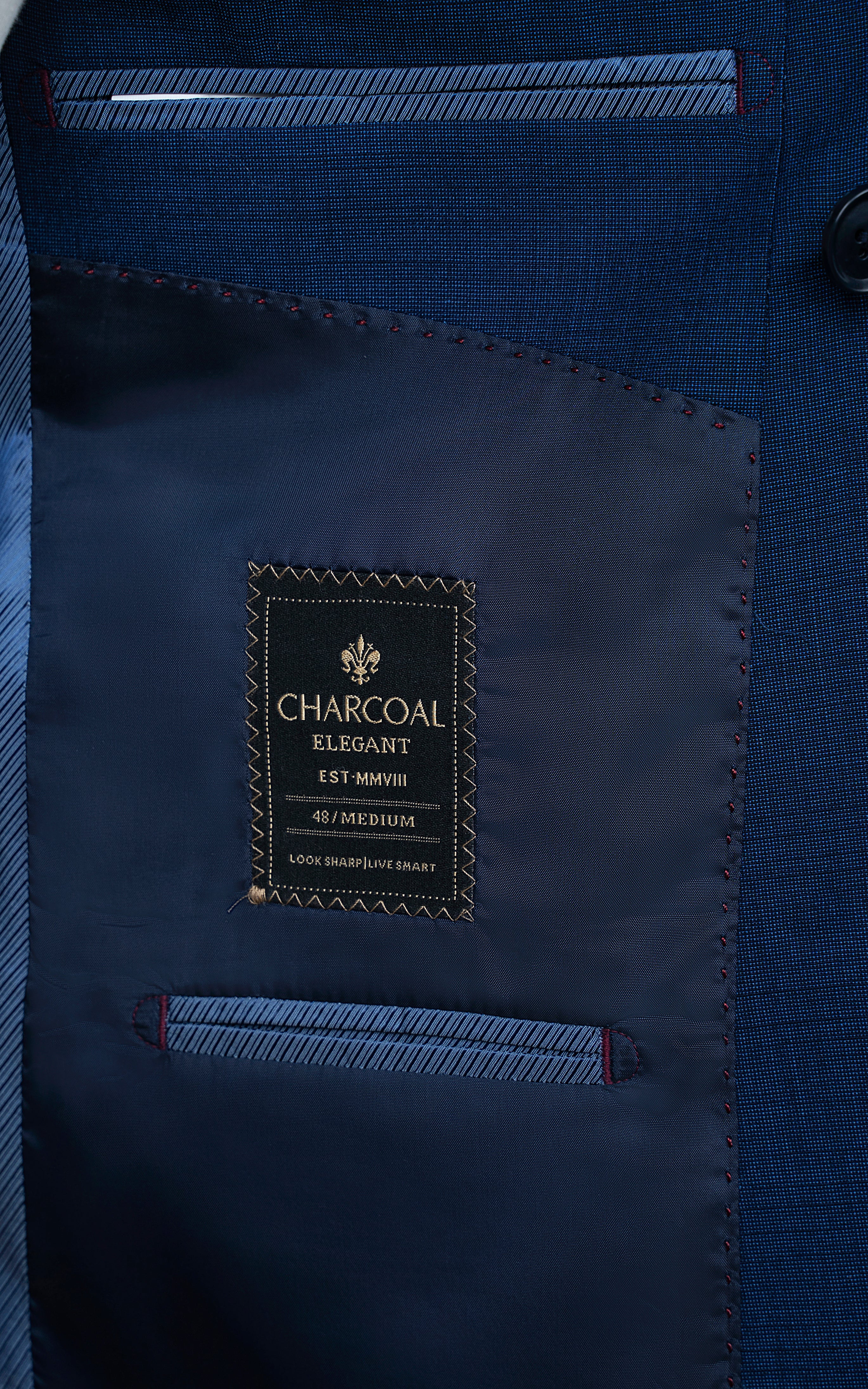 CASUAL COAT DOUBLE BREASTED NAVY