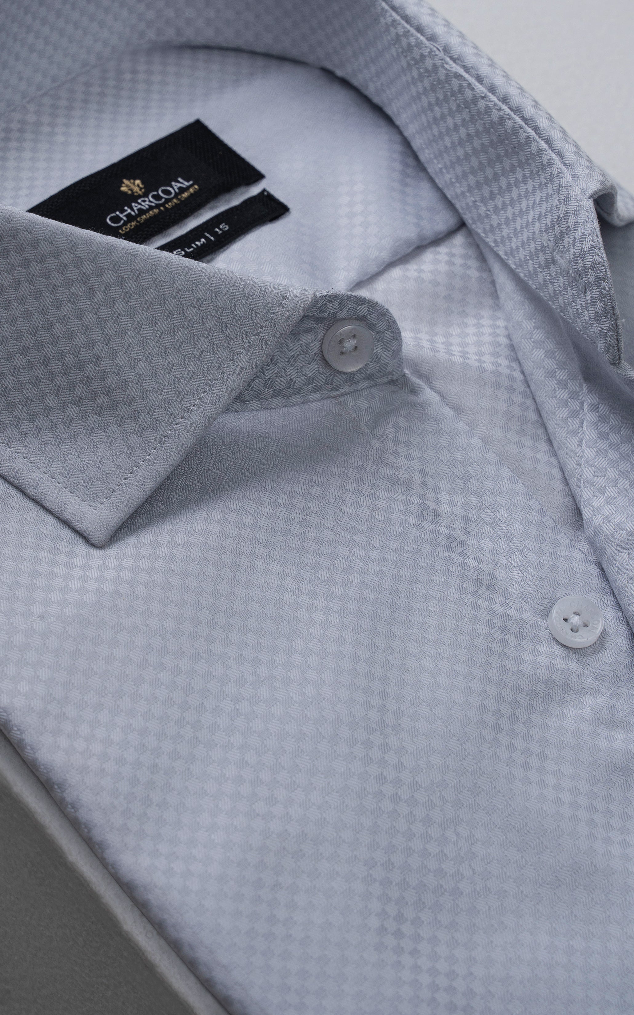 DRESS SHIRT GREY