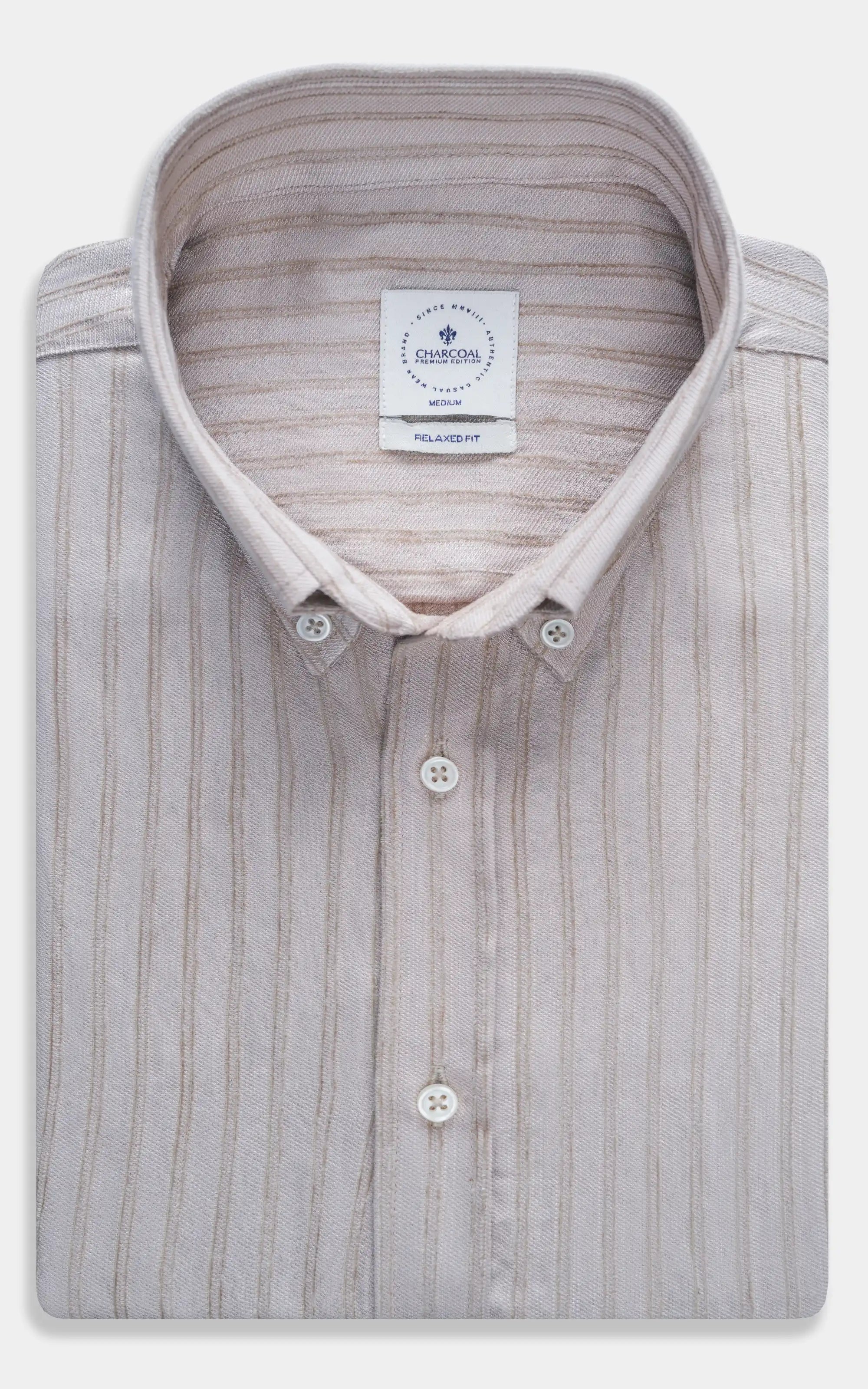 RELAXED SHIRT KHAKI