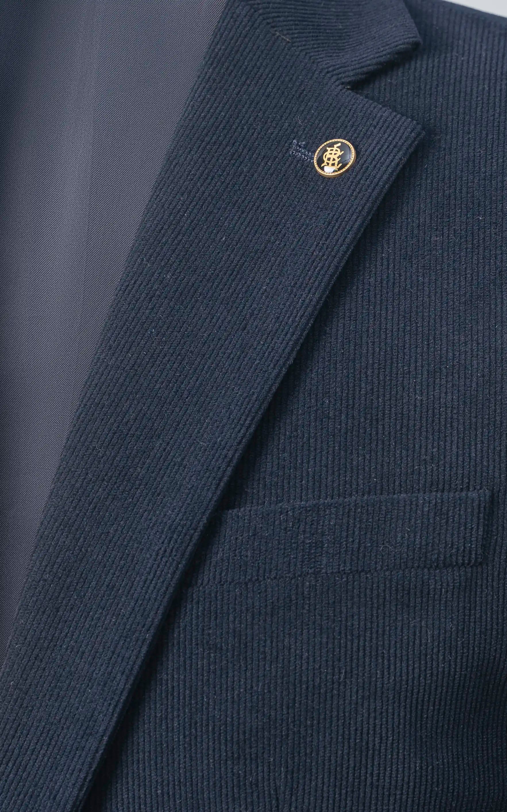 Men's Corduroy Blazer Navy