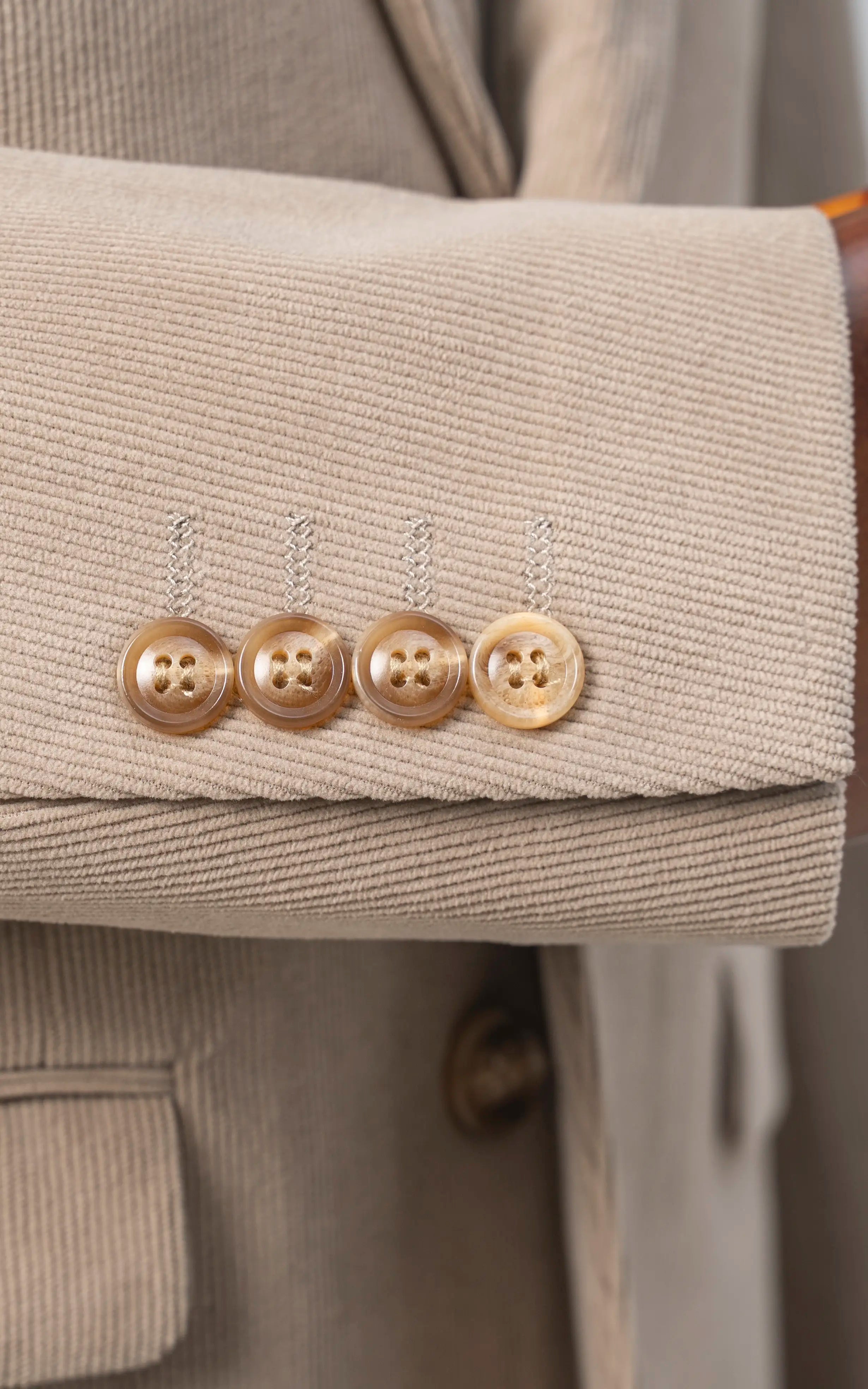 Men's Corduroy Blazer Beige