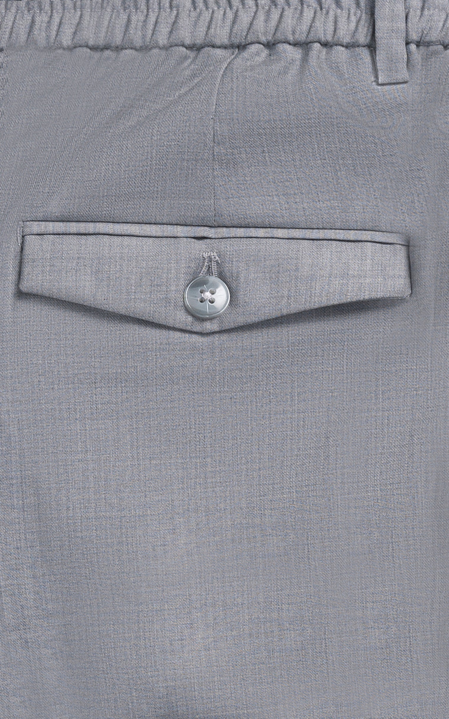 Elasticated pleated pant Grey