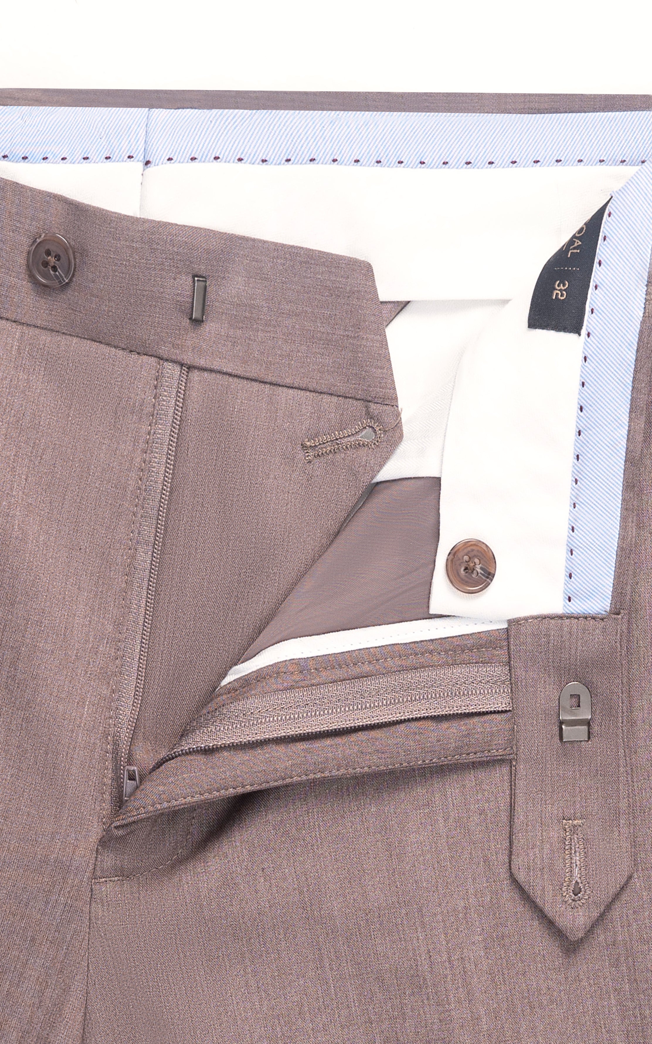 Smart Fit Light Brown Dress Pant