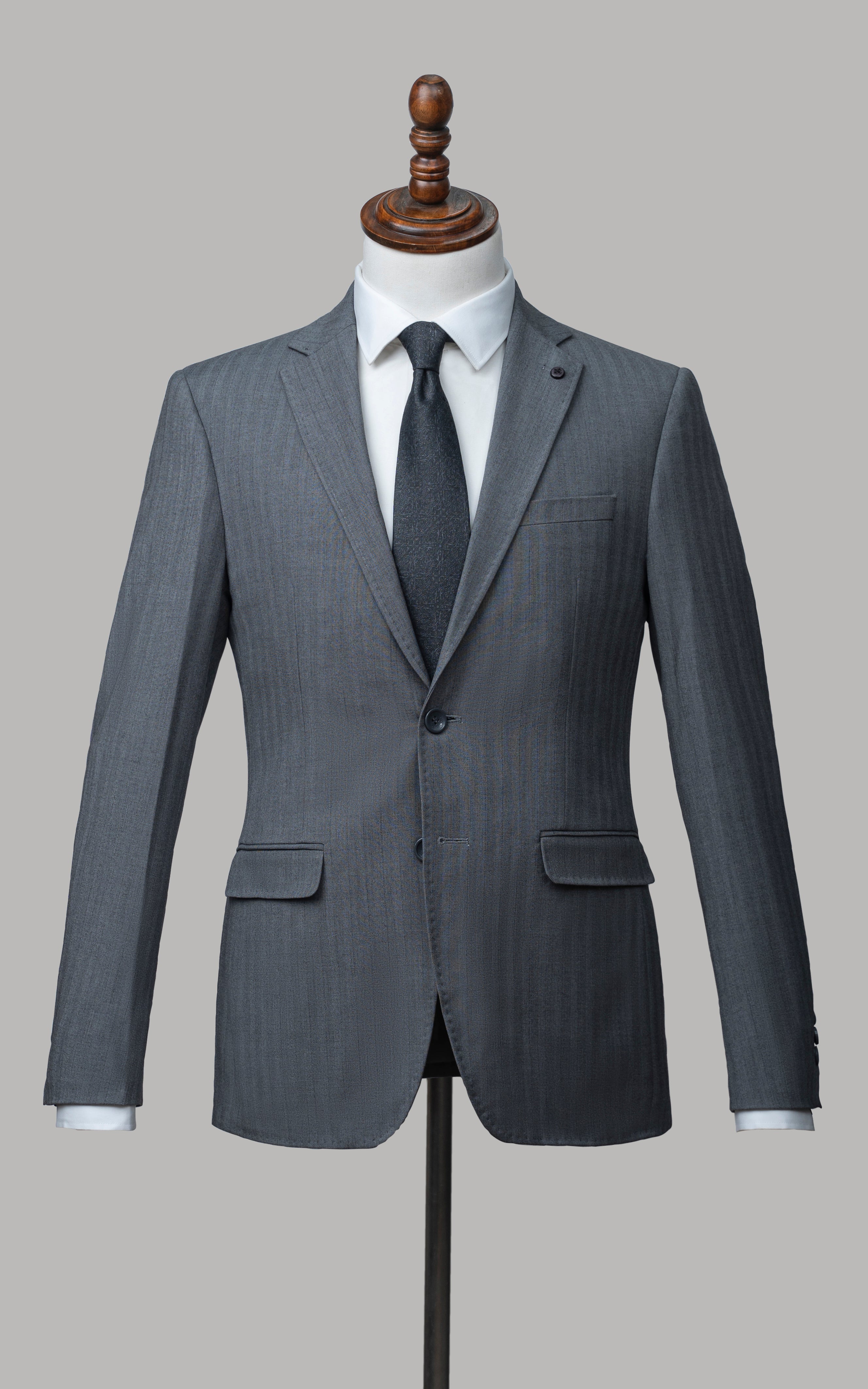 2 PIECE SUIT GREY