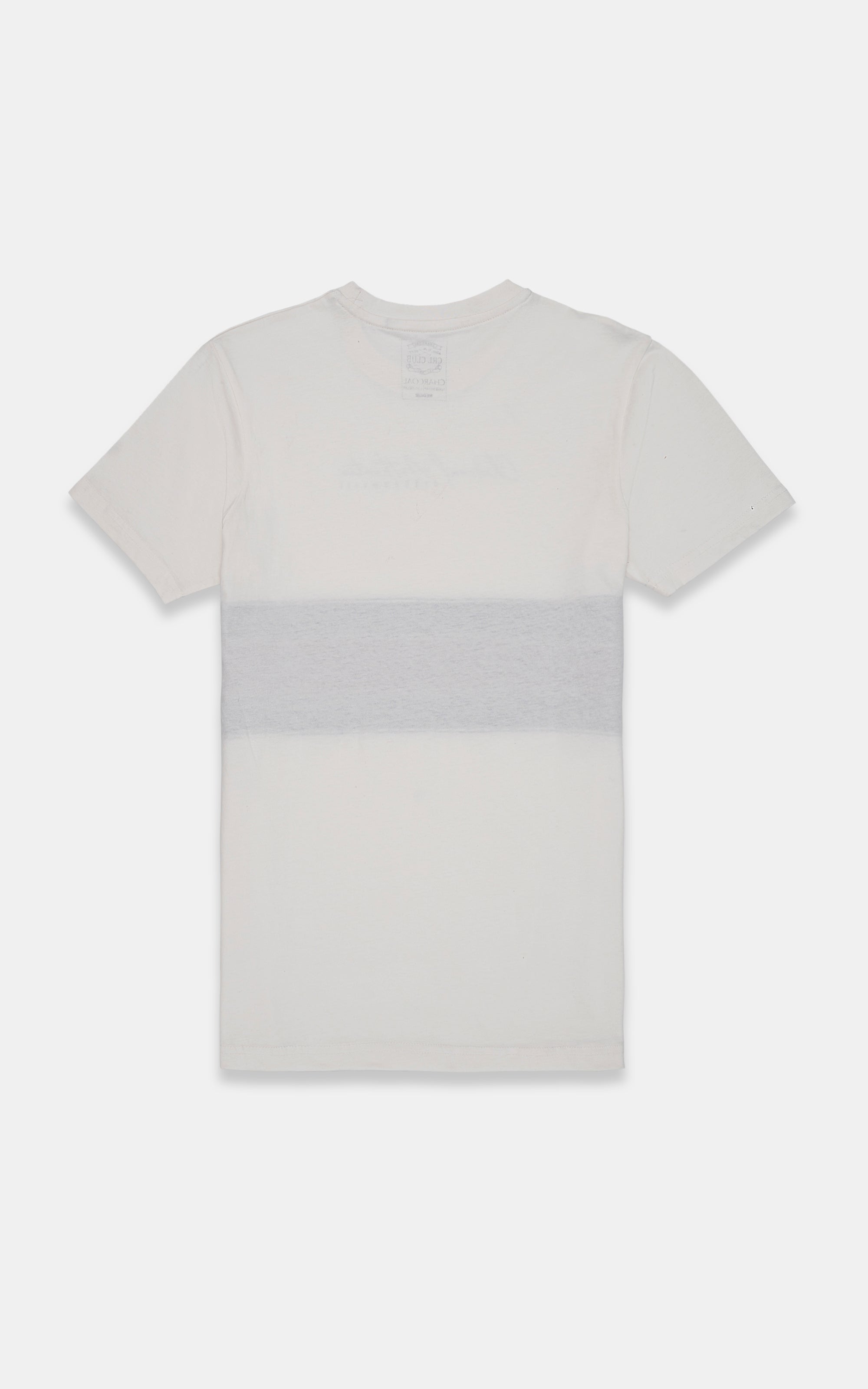 T SHIRT ROUND NECK OFF WHITE