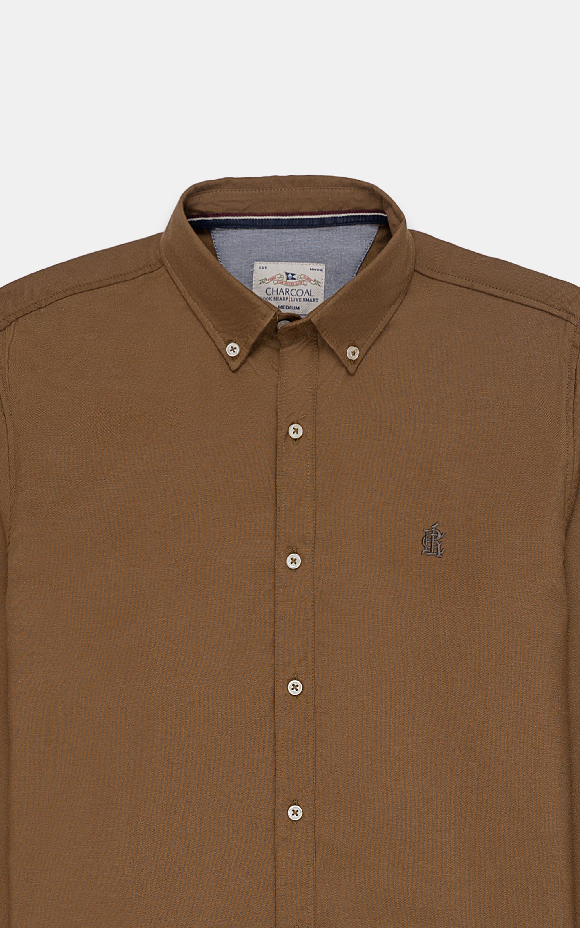 CASUAL SHIRT BROWN