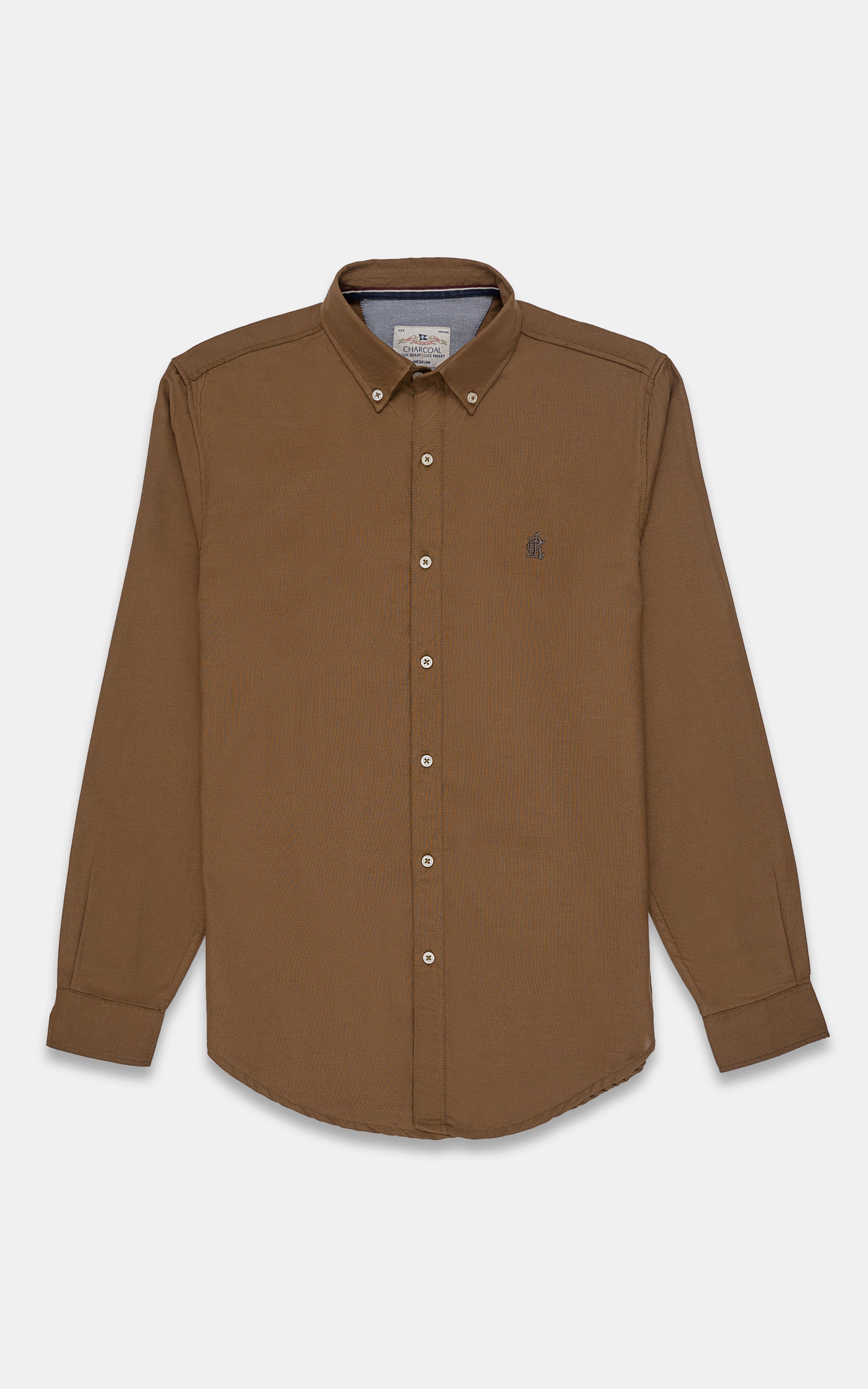 CASUAL SHIRT BROWN