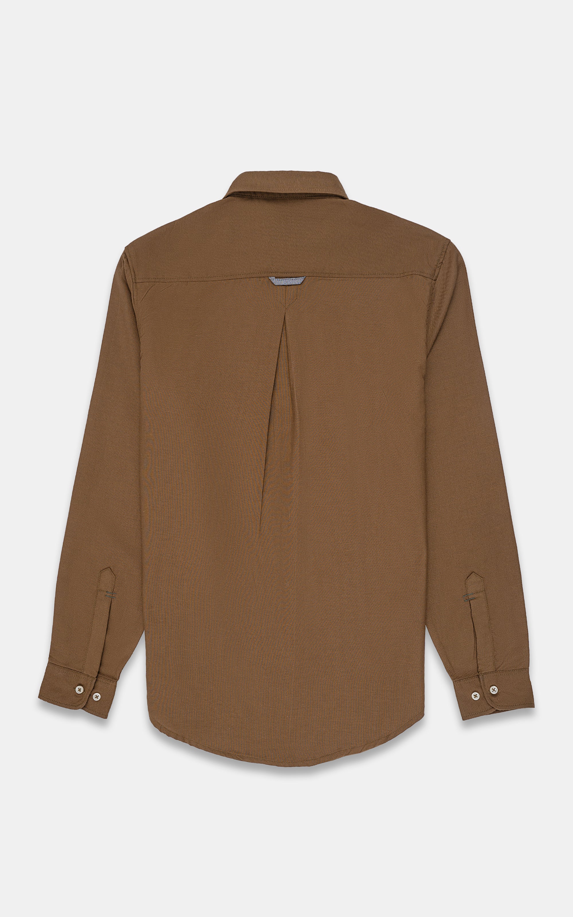 CASUAL SHIRT BROWN