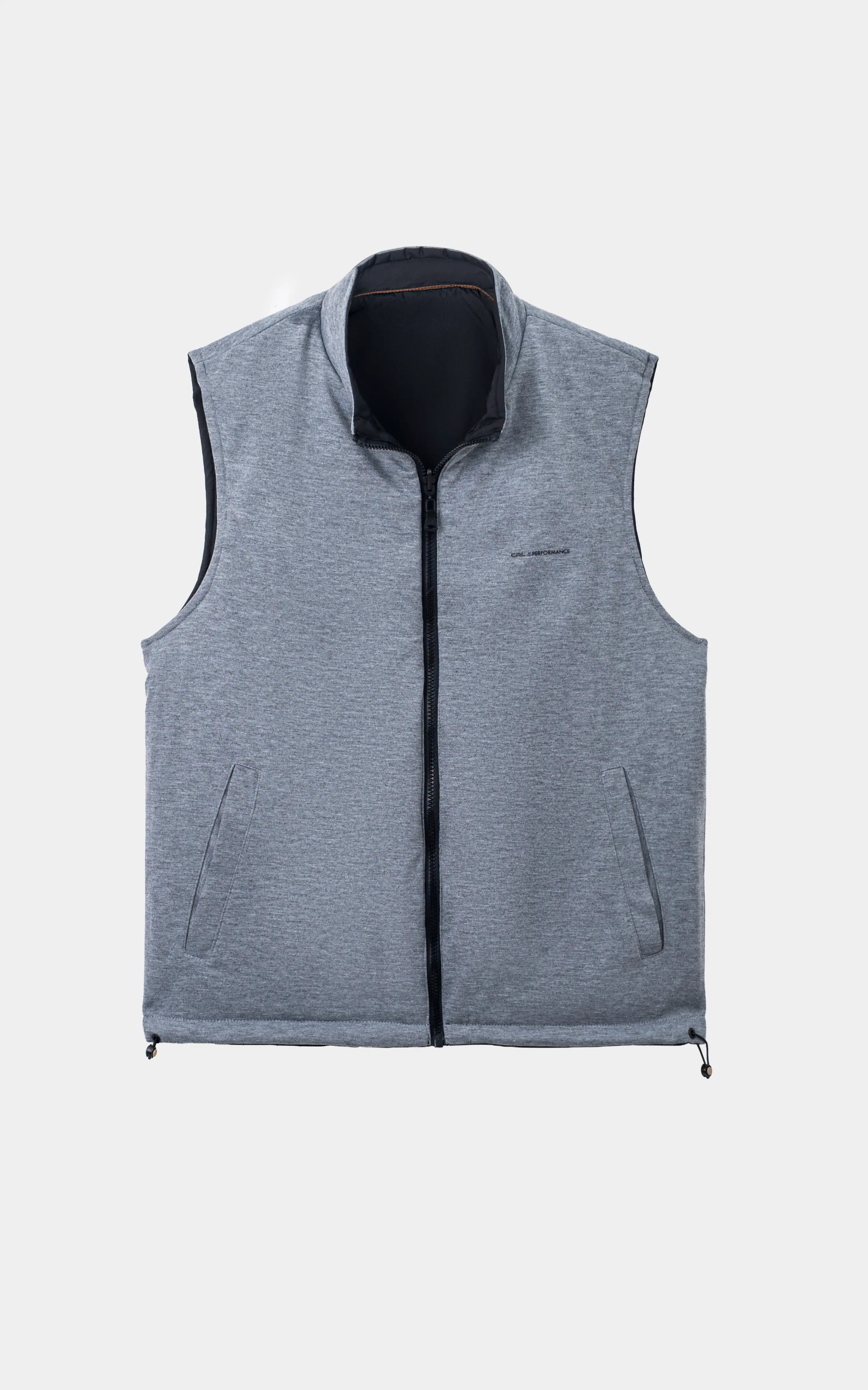 SMART FIT SLEEVELESS REVERSIBLE JACKET BLACK GREY
