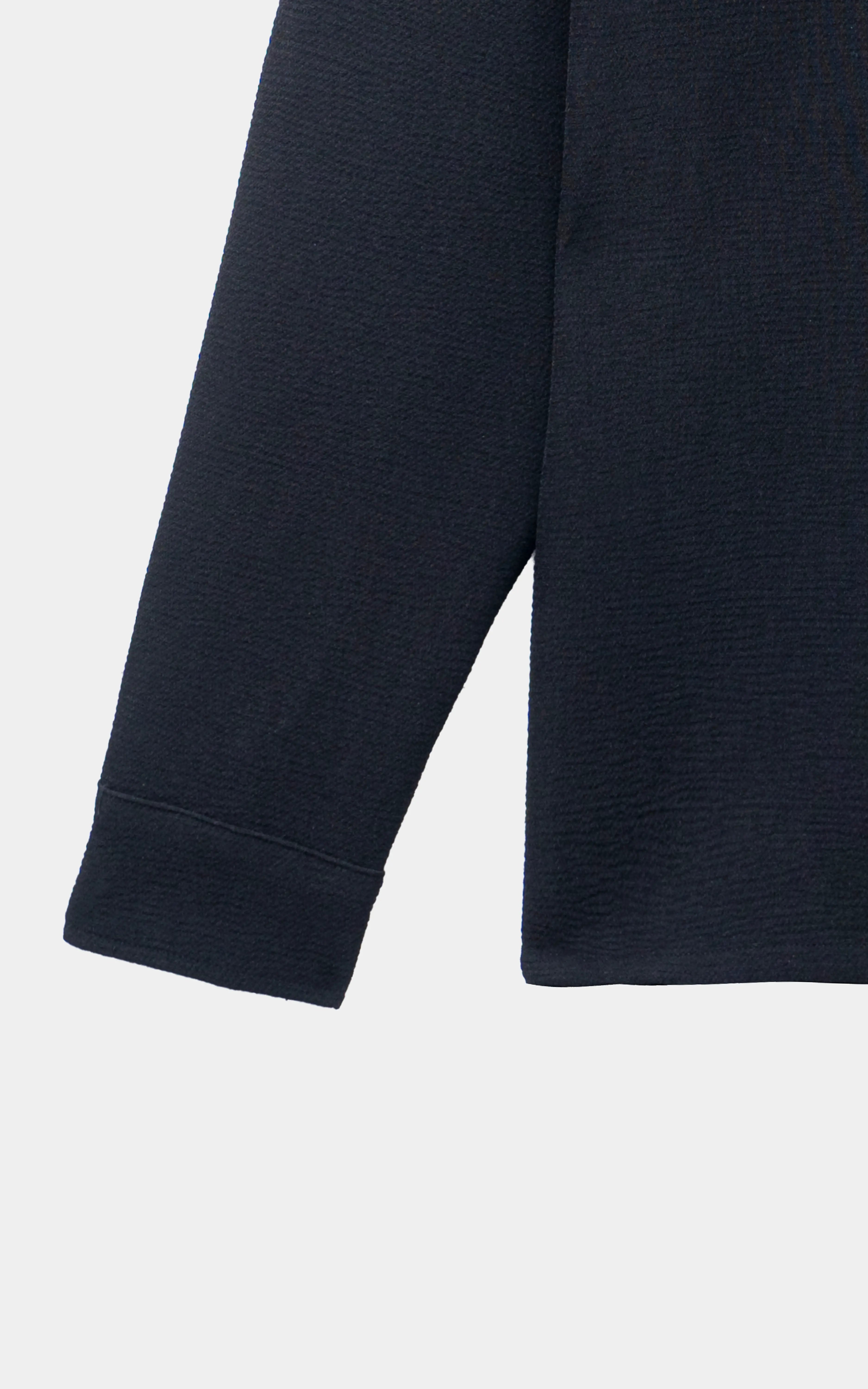 CLASSIC COLLAR OVERSHIRT BLACK