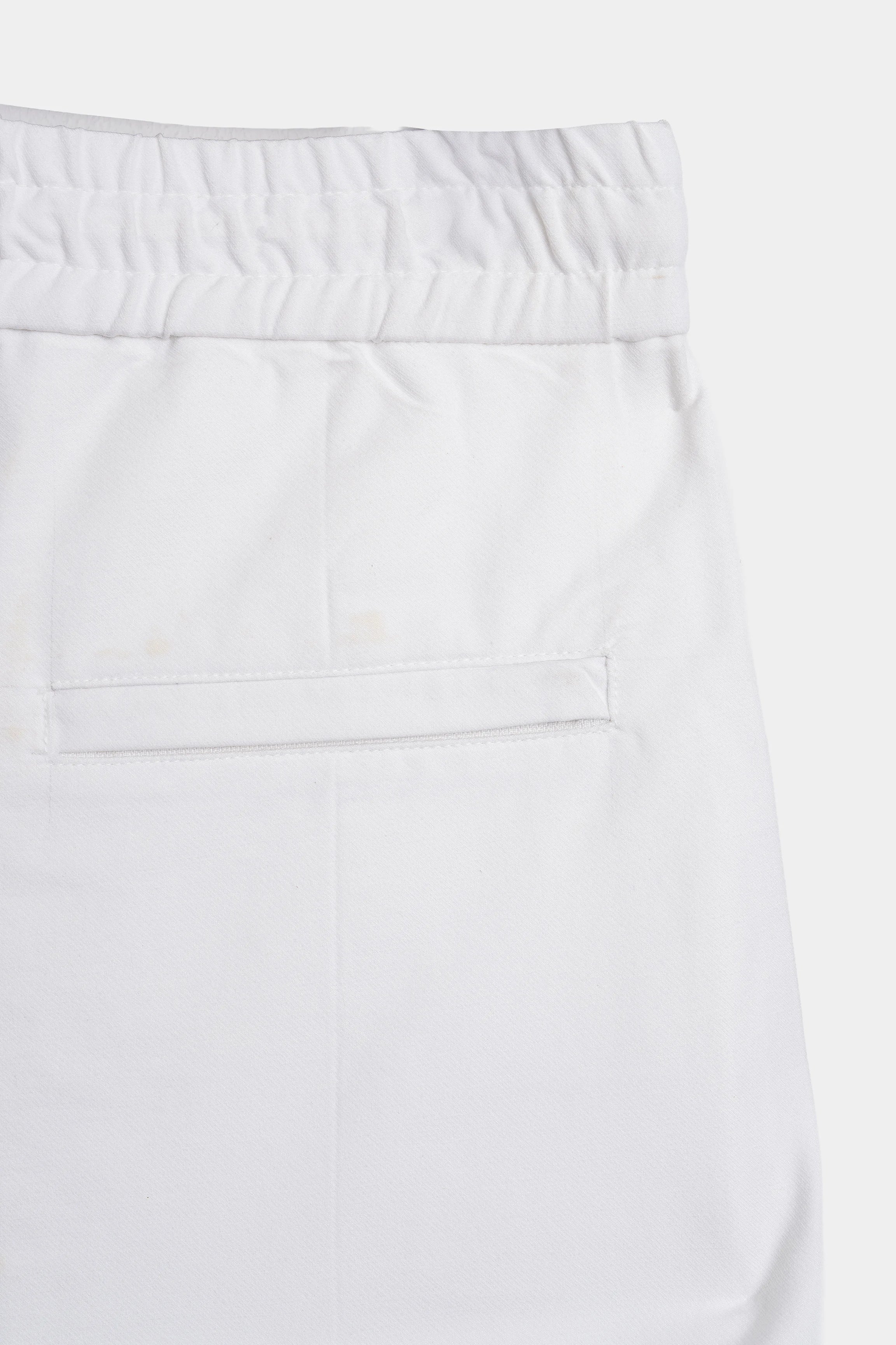CASUAL TROUSER BONE POCKET WHITE