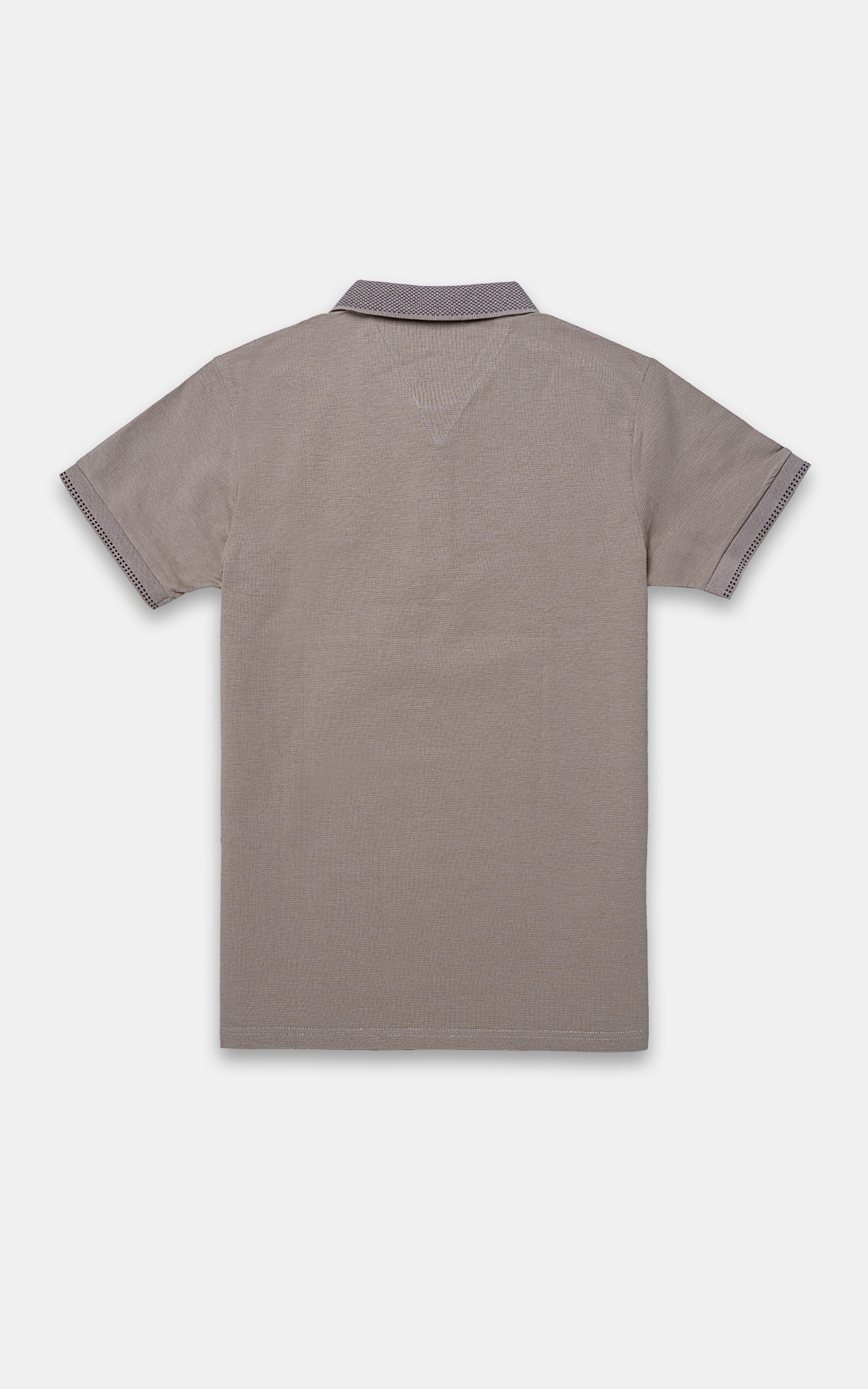 T SHIRT POLO LIGHT BROWN