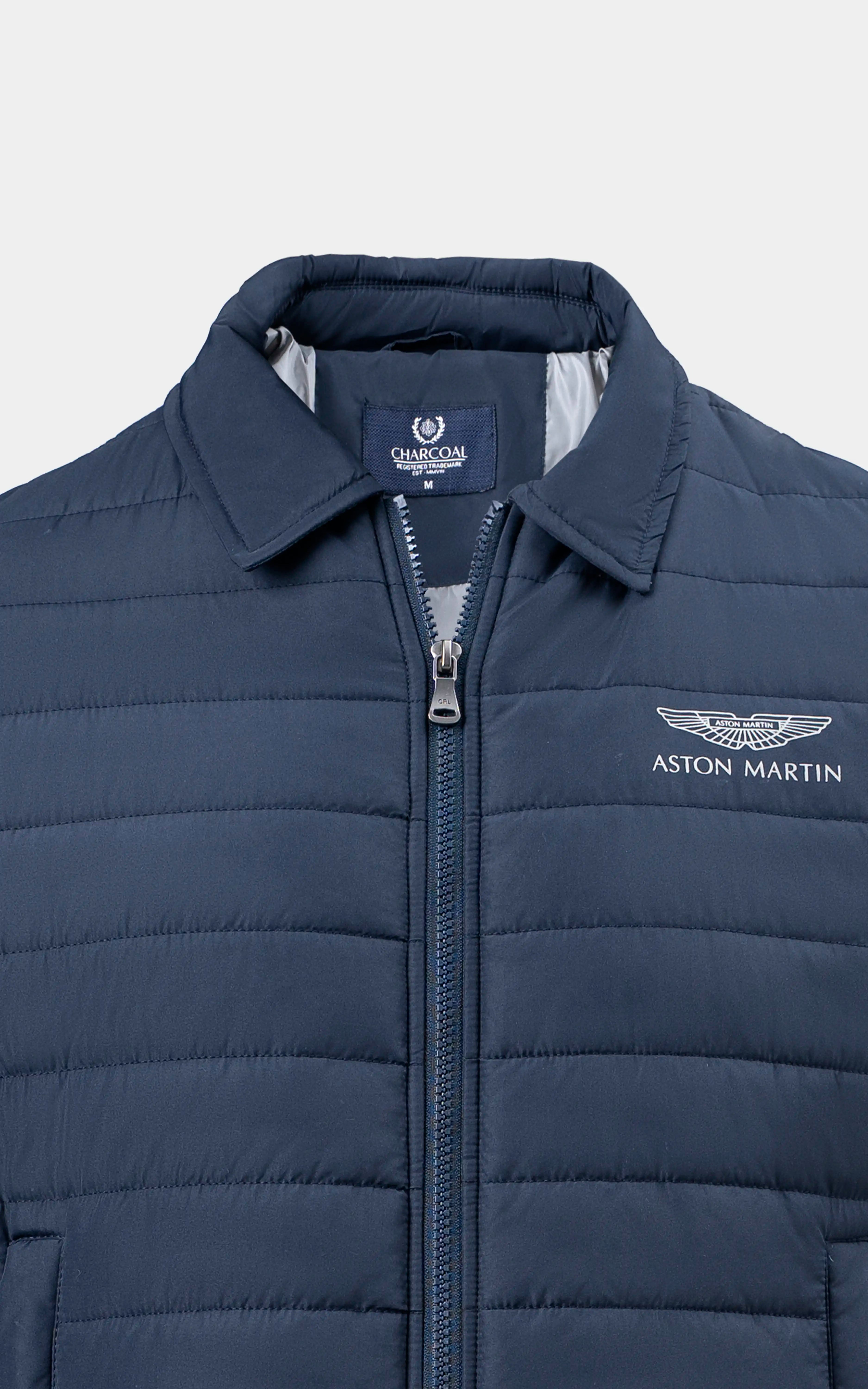 SMART FIT FULLSLEEVE QUILTED JACKET NAVY