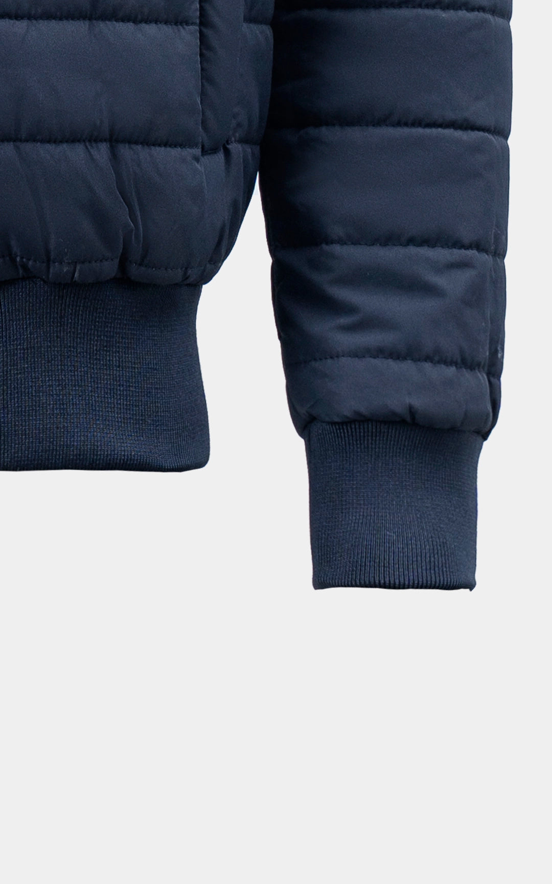 SMART FIT FULLSLEEVE QUILTED JACKET NAVY