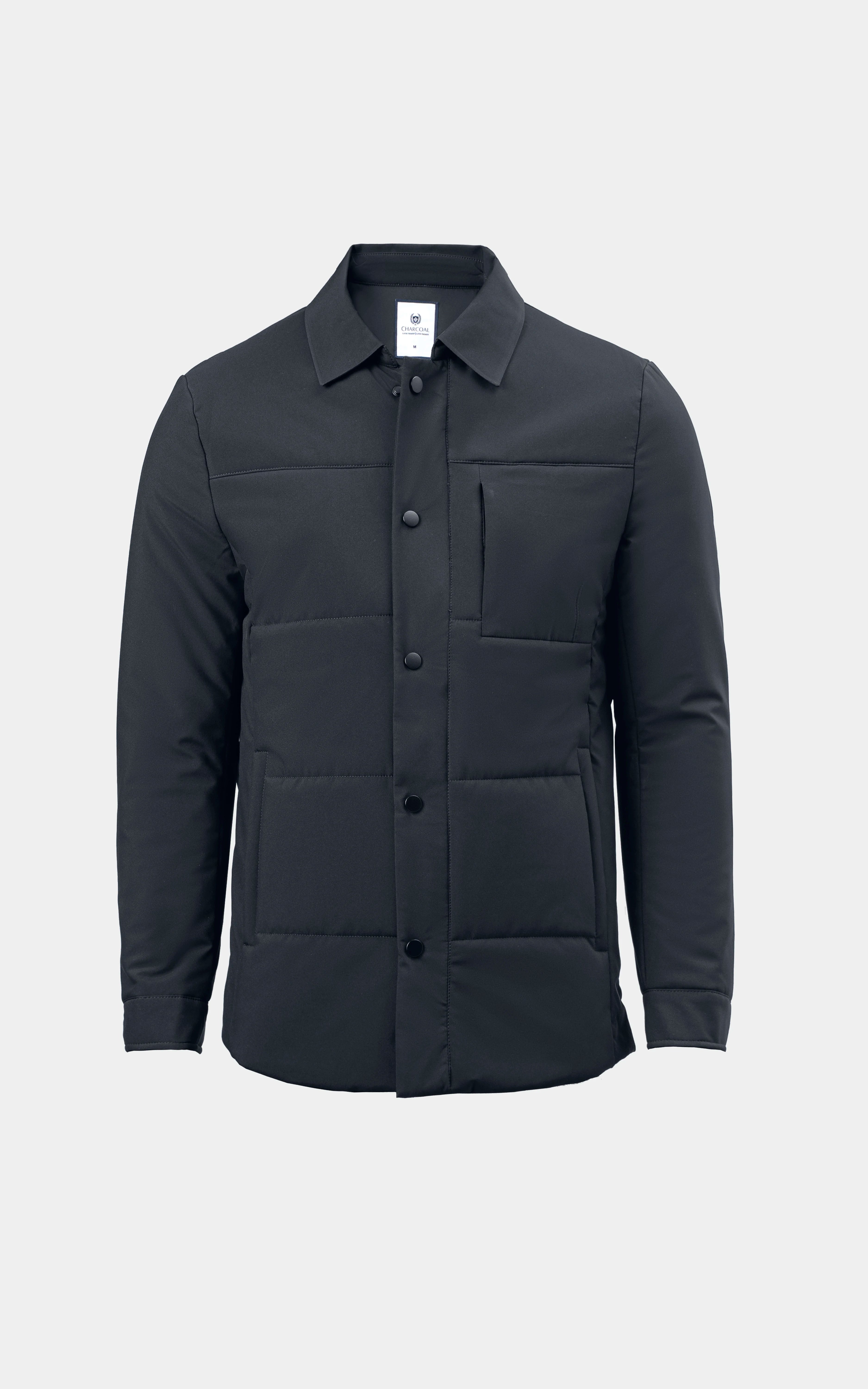 Lightweight Quilted Jacket Black