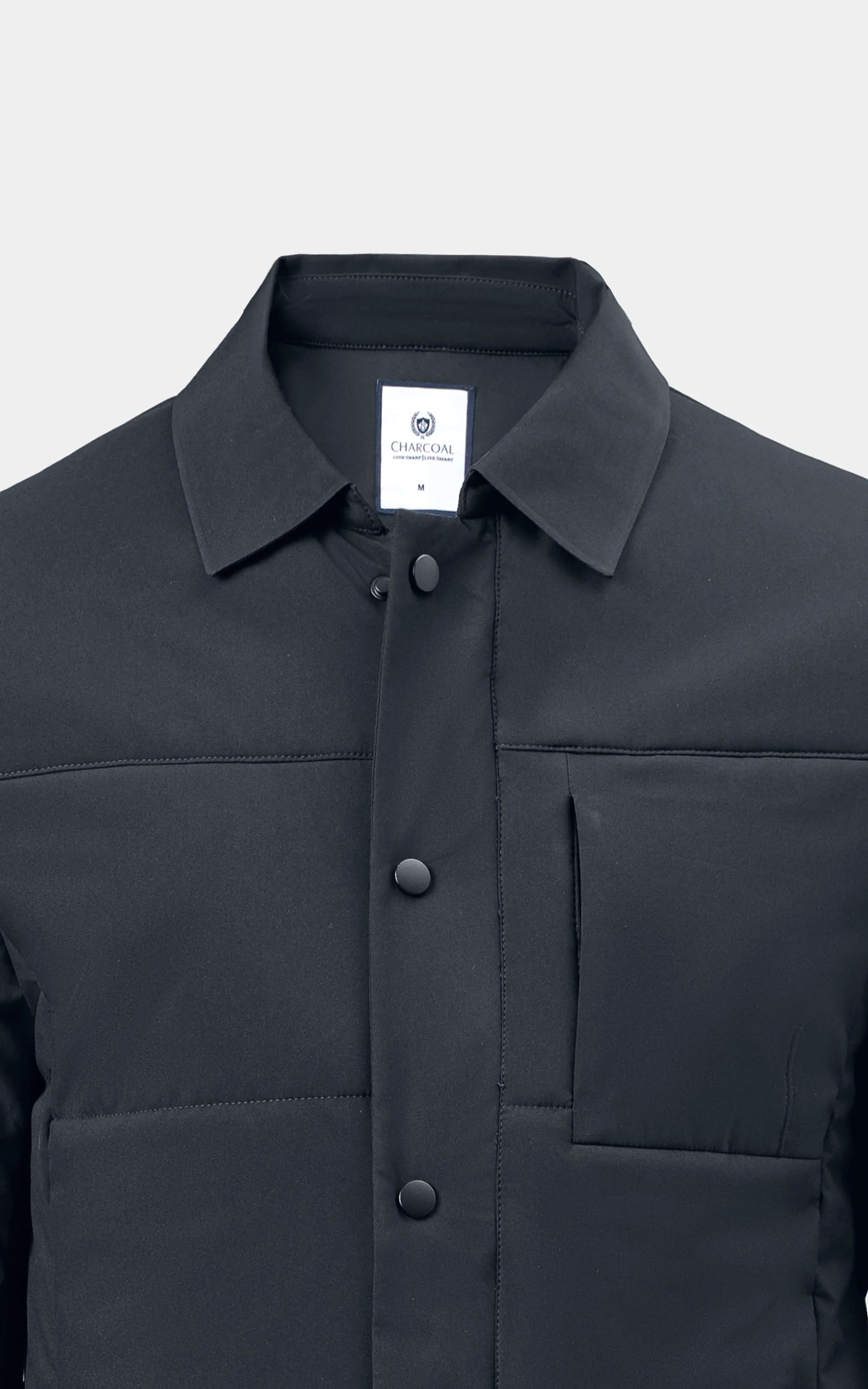 Lightweight Quilted Jacket Black
