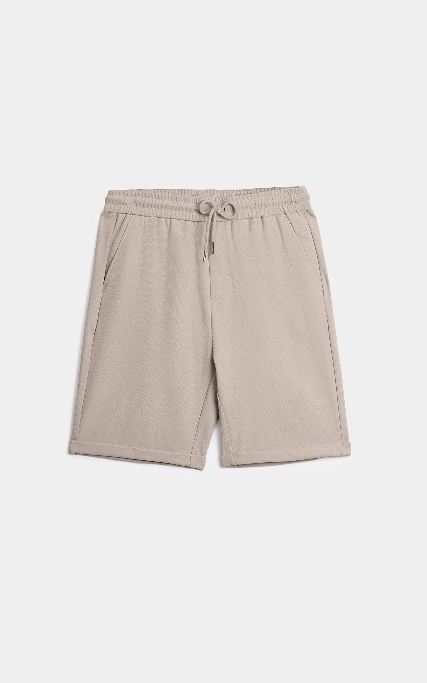 REGULAR FIT CASUAL SHORT KHAKI