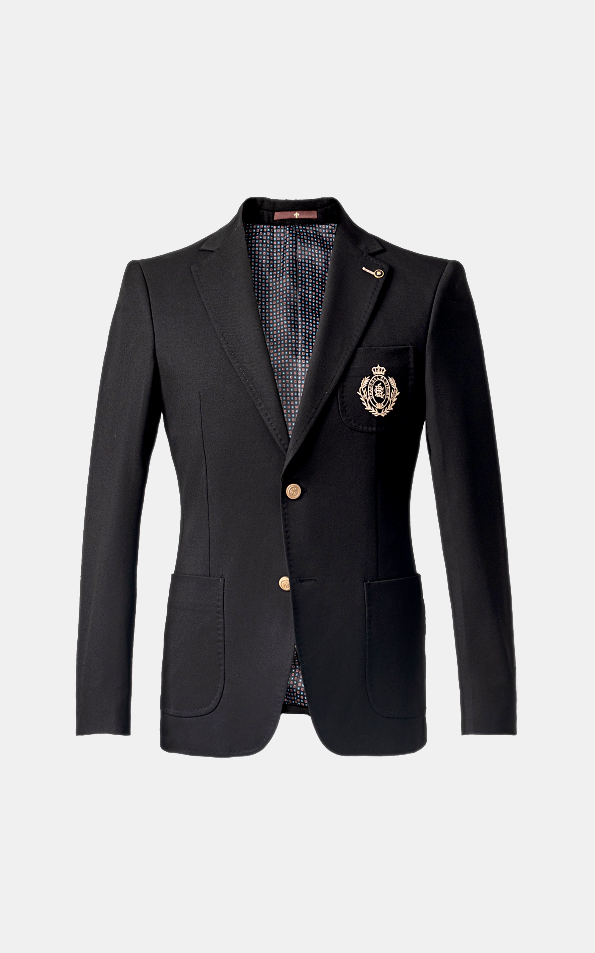 EXECUTIVE TAILORED MEN'S COAT BLACK