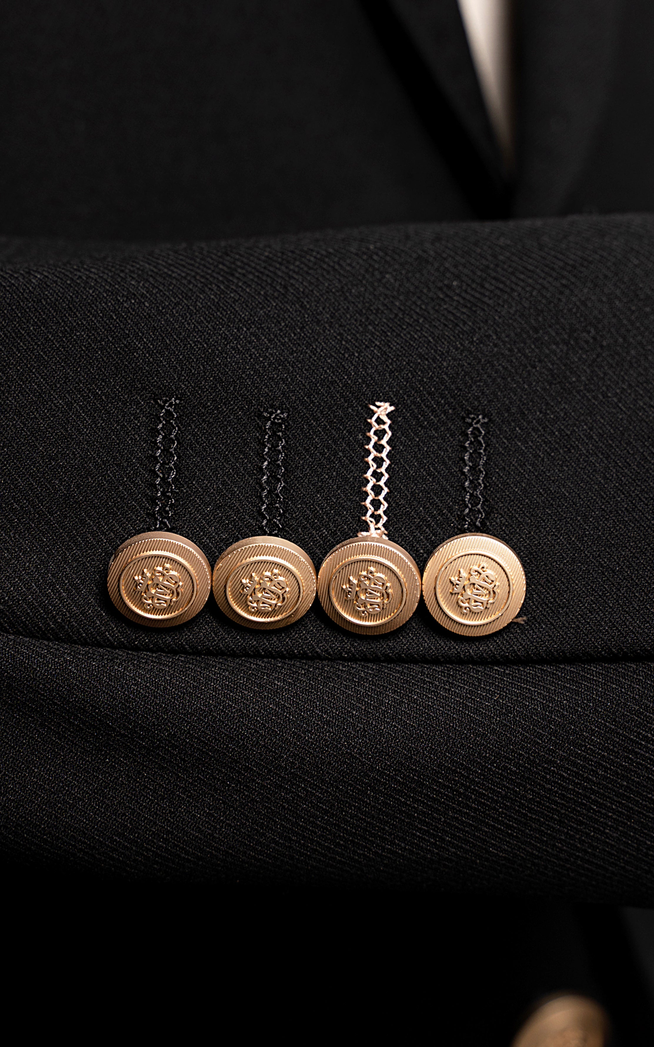 EXECUTIVE TAILORED MEN'S COAT BLACK