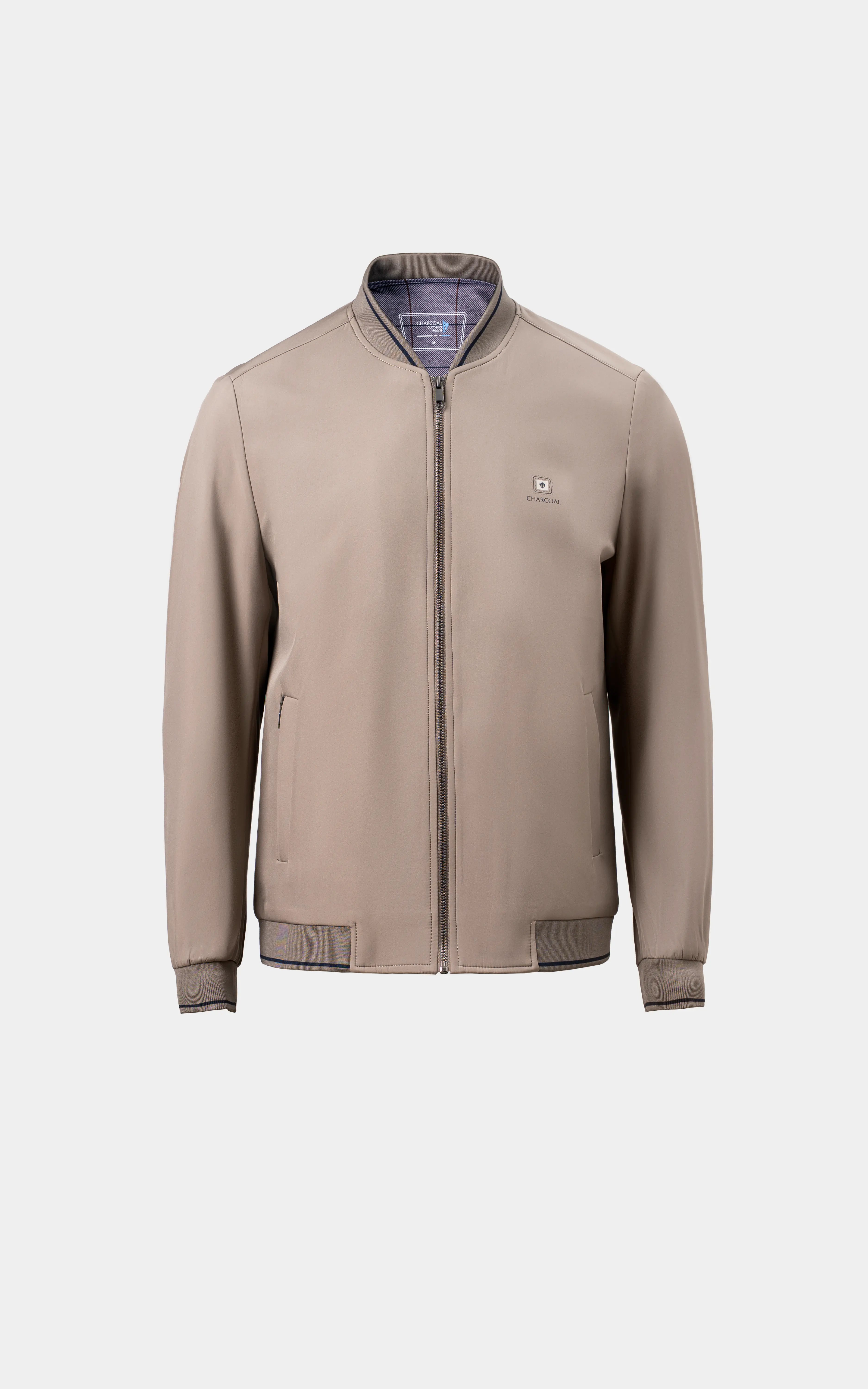Lightweight Bomber Jacket Khaki