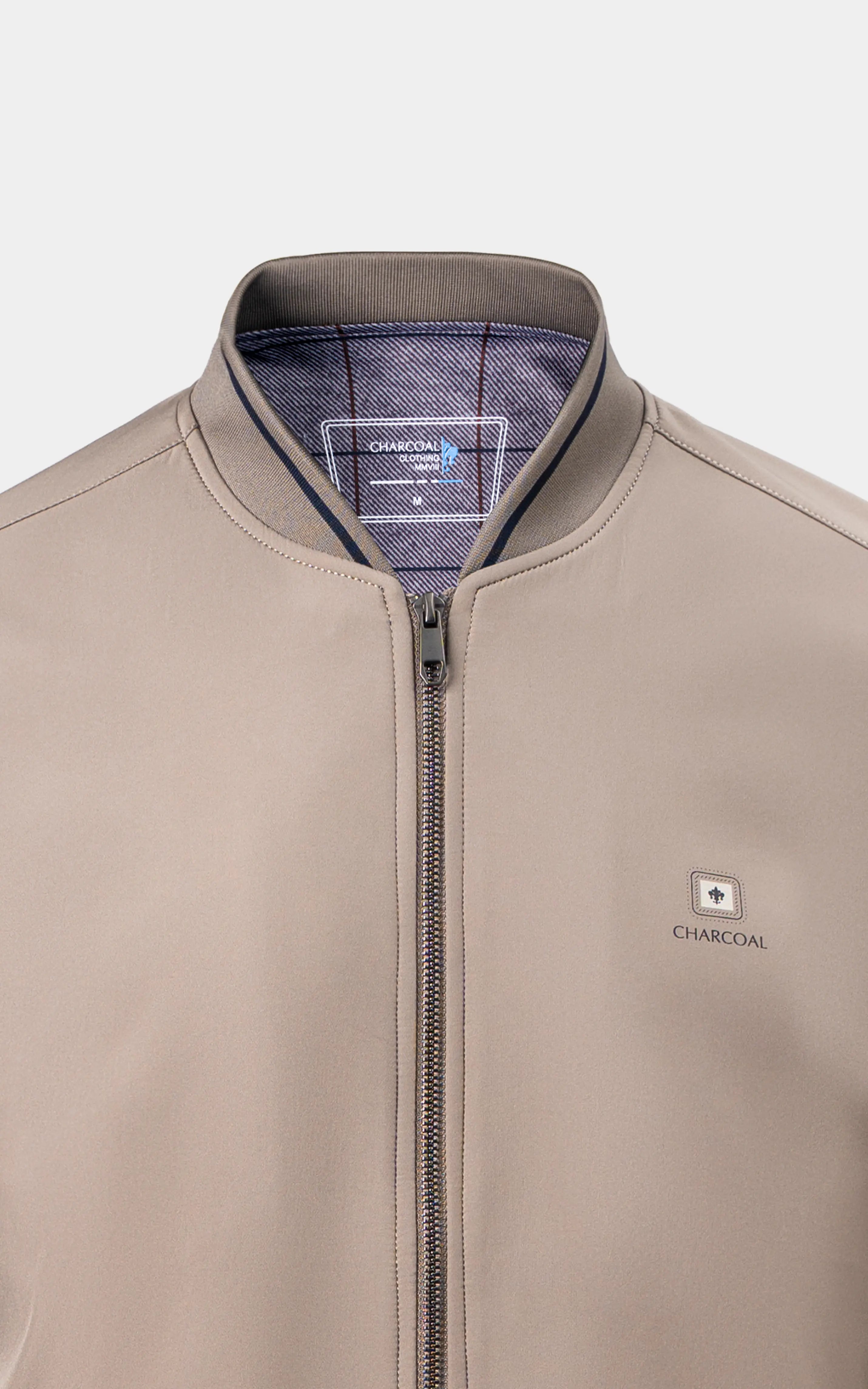 Lightweight Bomber Jacket Khaki