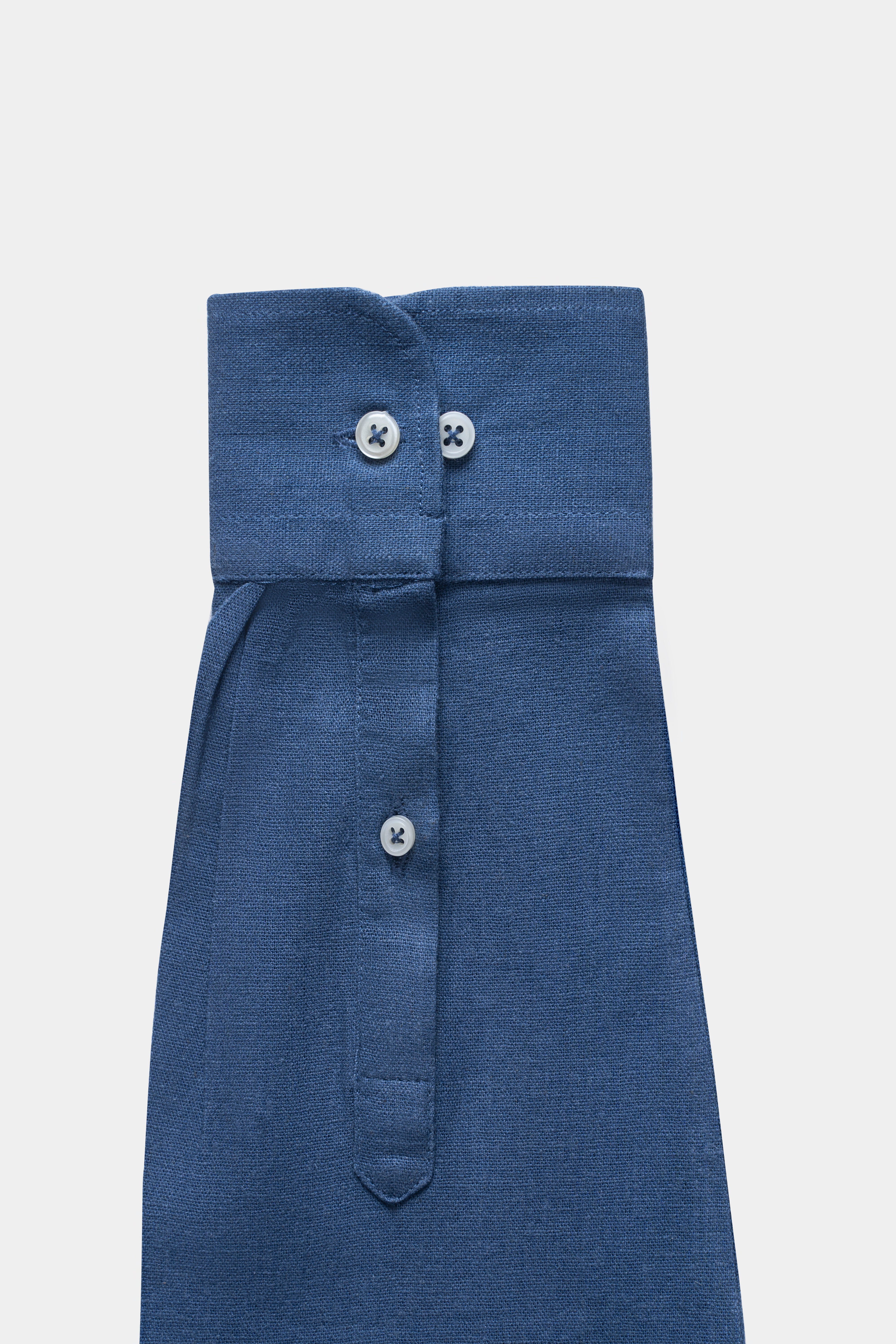 LINEN SMART FIT SHIRT BLUE