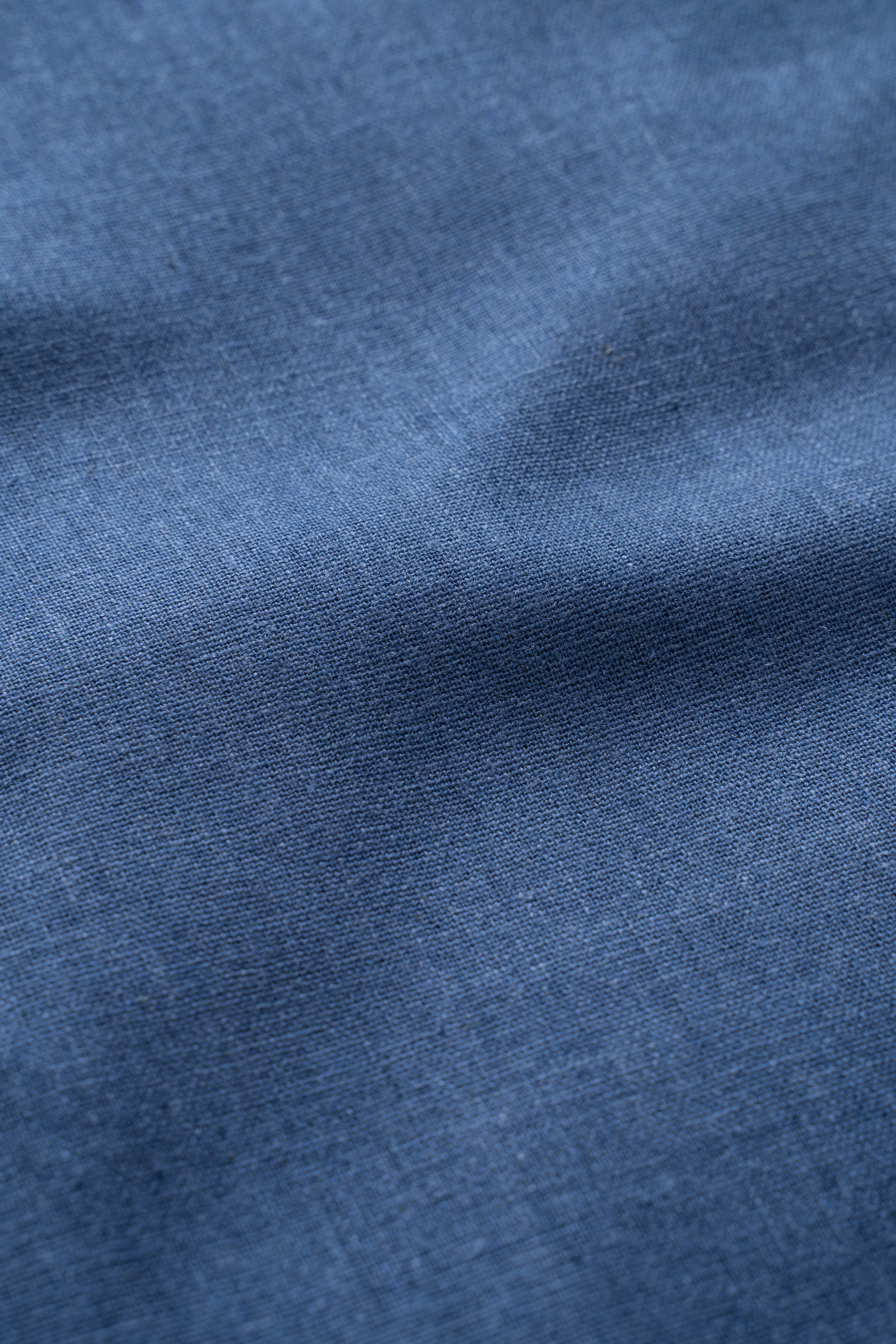LINEN SMART FIT SHIRT BLUE