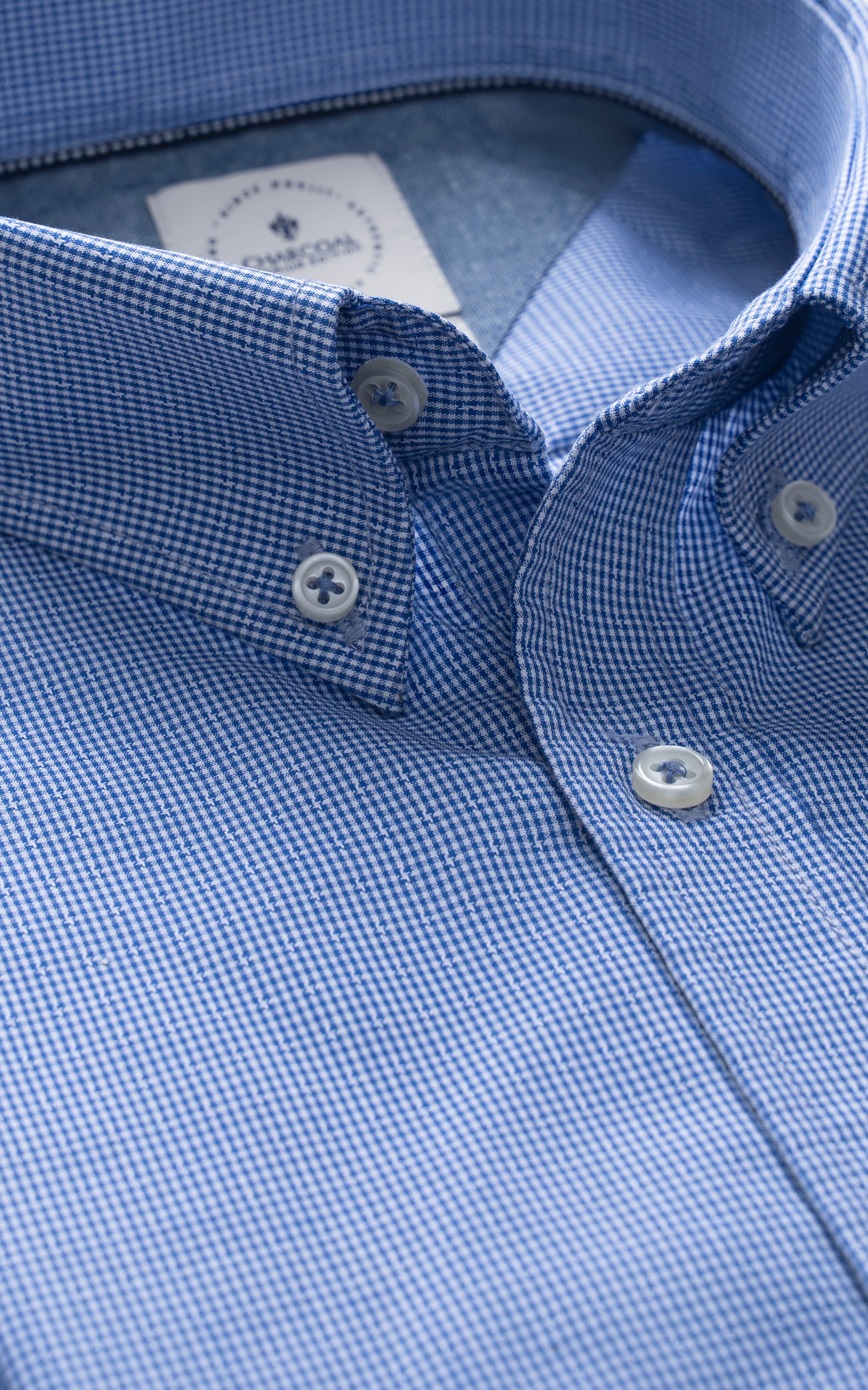 SMART FIT SHIRT BLUE PRINTED