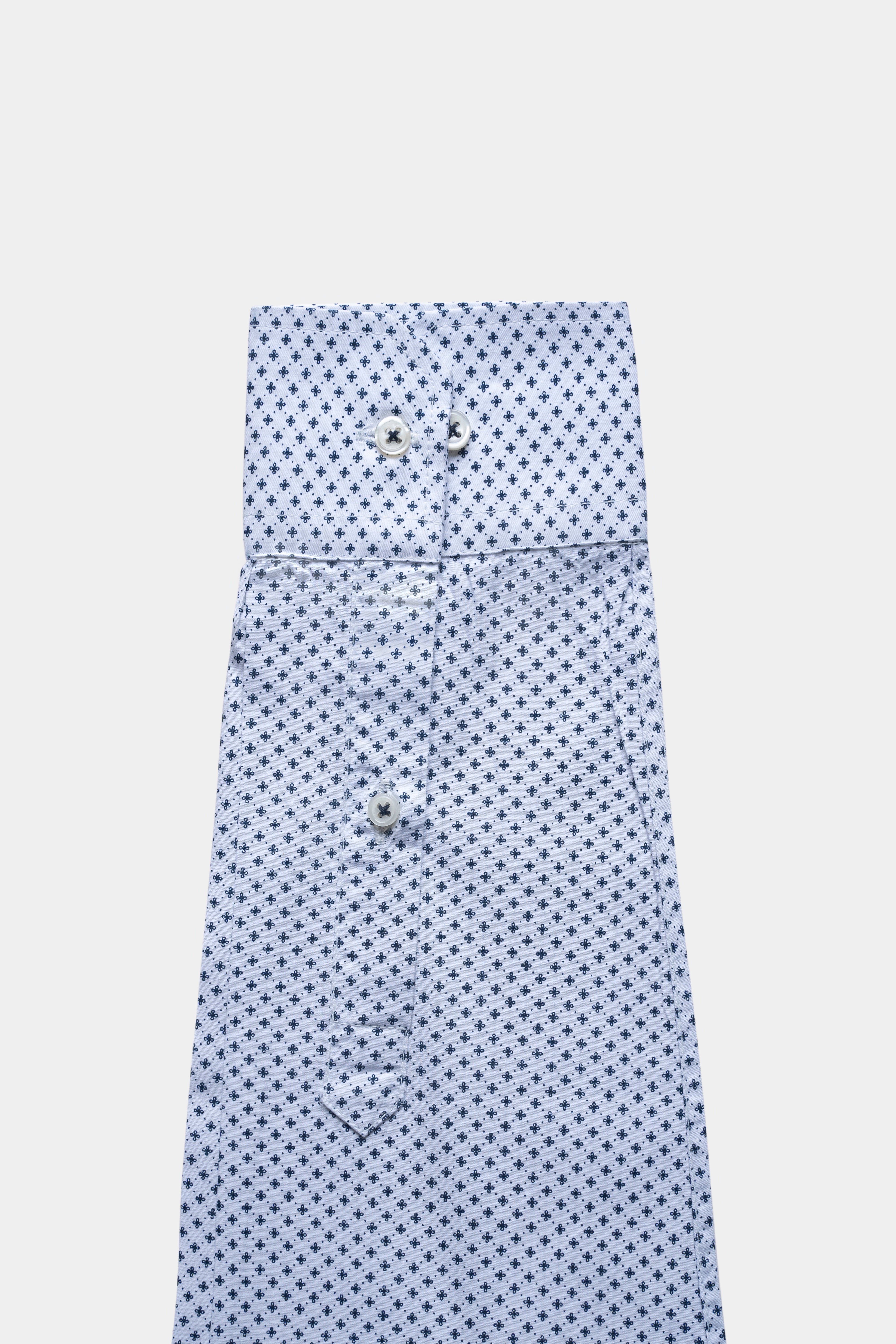 SMART FIT SHIRT WHITE PRINTED