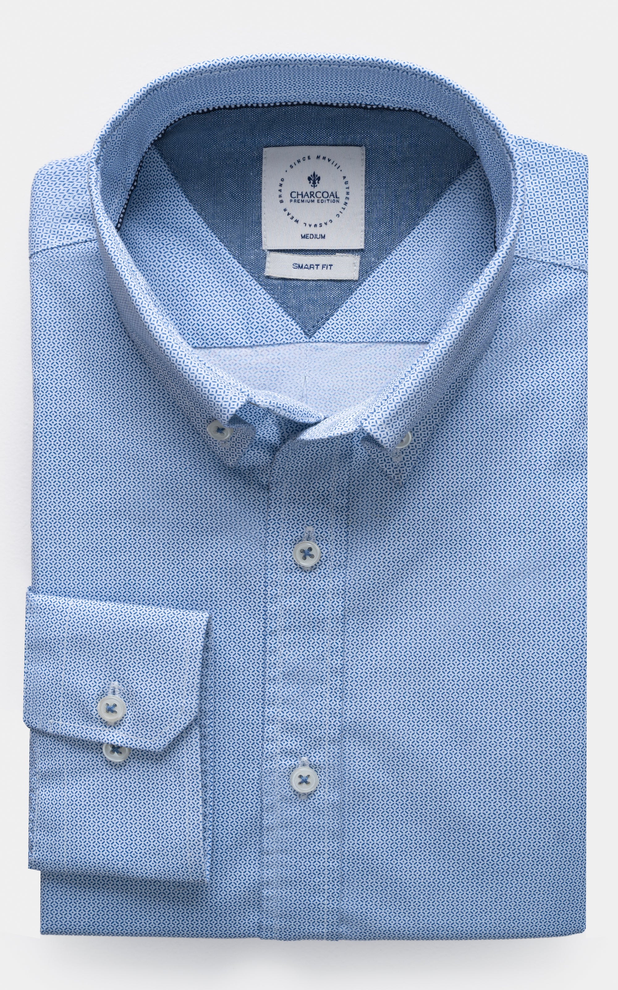 SMART FIT SHIRT SKY PRINTED